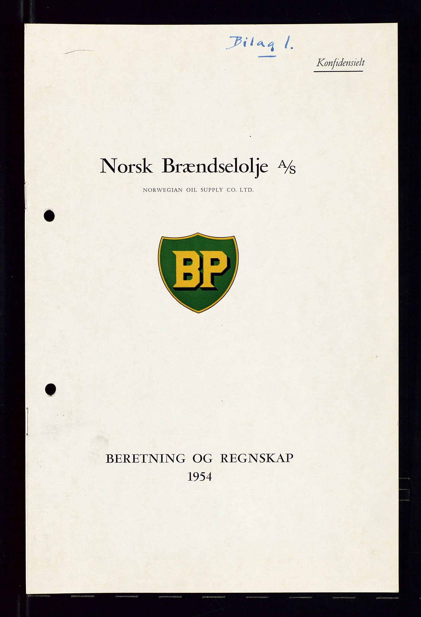 PA 1544 - Norsk Brændselolje A/S, AV/SAST-A-101965/1/A/Aa/L0007/0002: Generalforsamling / Generalforsamling 1955, 1955, p. 10