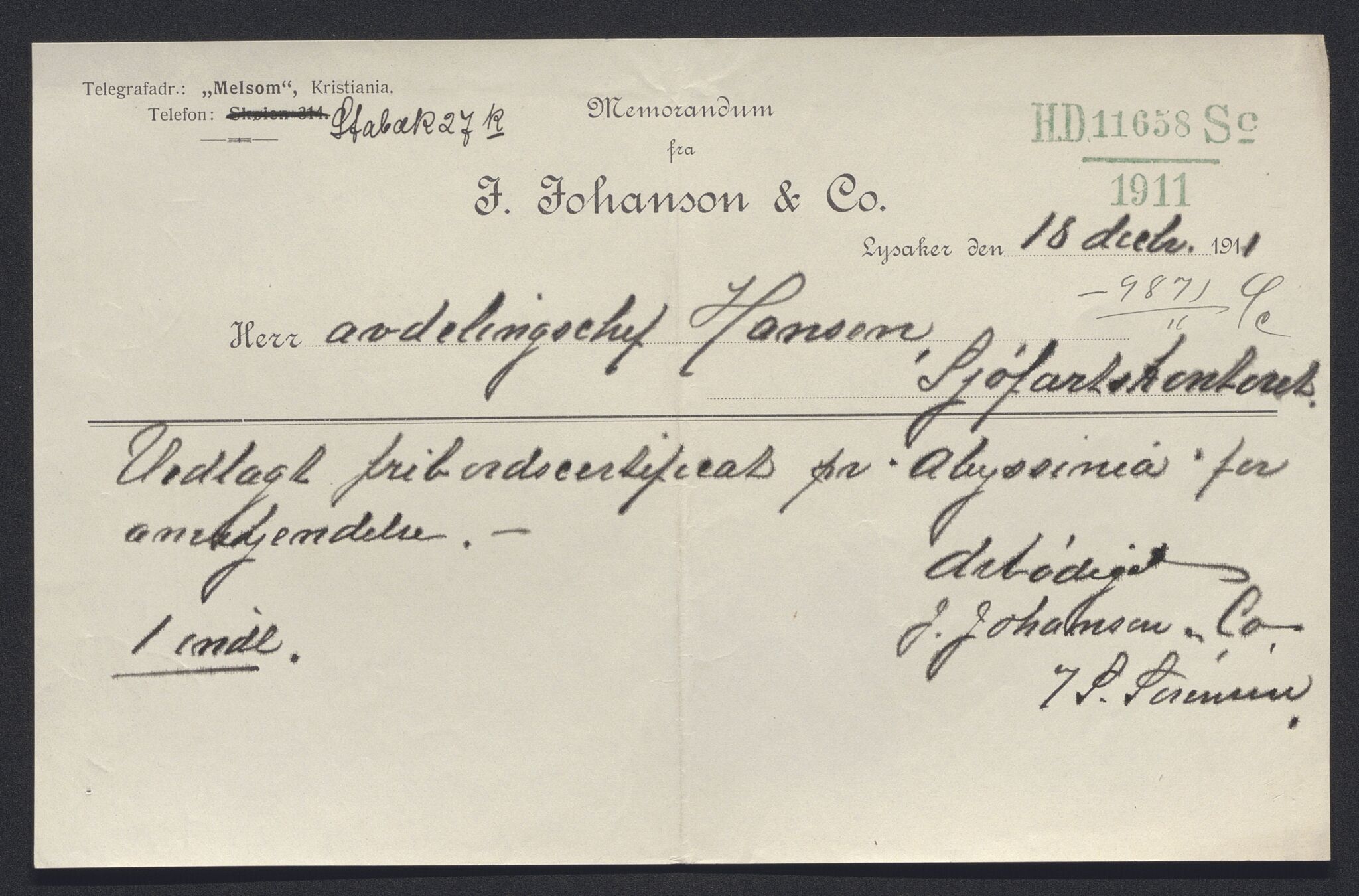 Sjøfartsdirektoratet med forløpere, skipsmapper slettede skip, AV/RA-S-4998/F/Fa/L0001: --, 1860-1922, p. 259