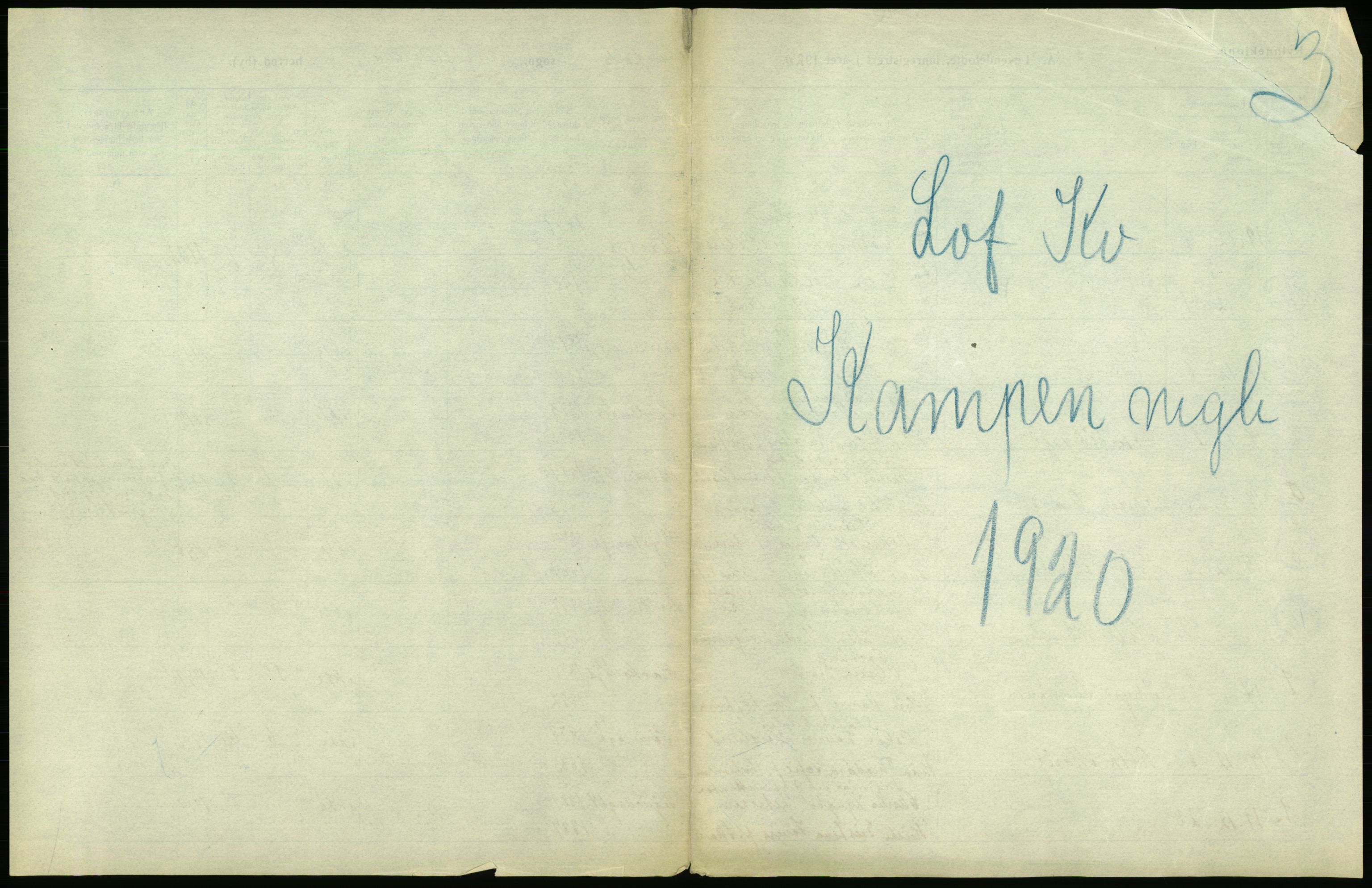 Statistisk sentralbyrå, Sosiodemografiske emner, Befolkning, RA/S-2228/D/Df/Dfb/Dfbj/L0008: Kristiania: Levendefødte menn og kvinner., 1920, p. 233