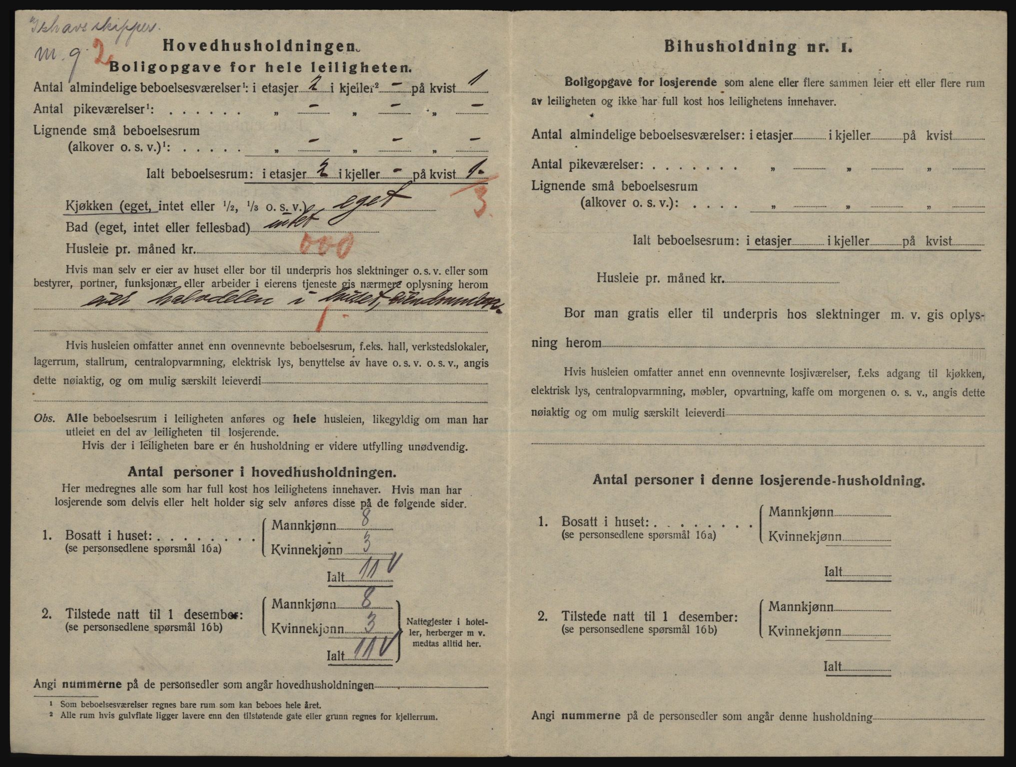 SATØ, 1920 census for Tromsø, 1920, p. 5380