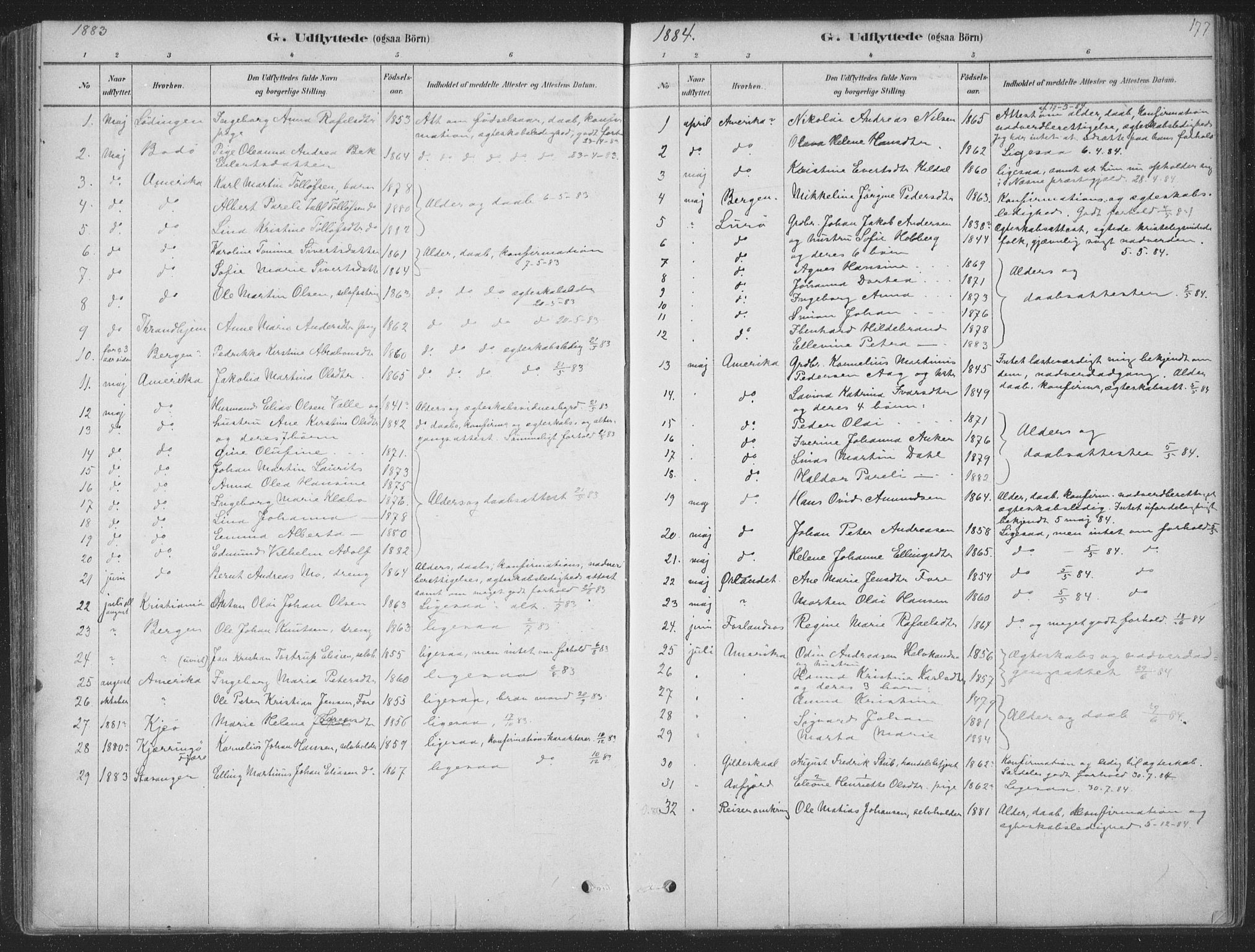 Ministerialprotokoller, klokkerbøker og fødselsregistre - Nordland, SAT/A-1459/843/L0627: Parish register (official) no. 843A02, 1878-1908, p. 177