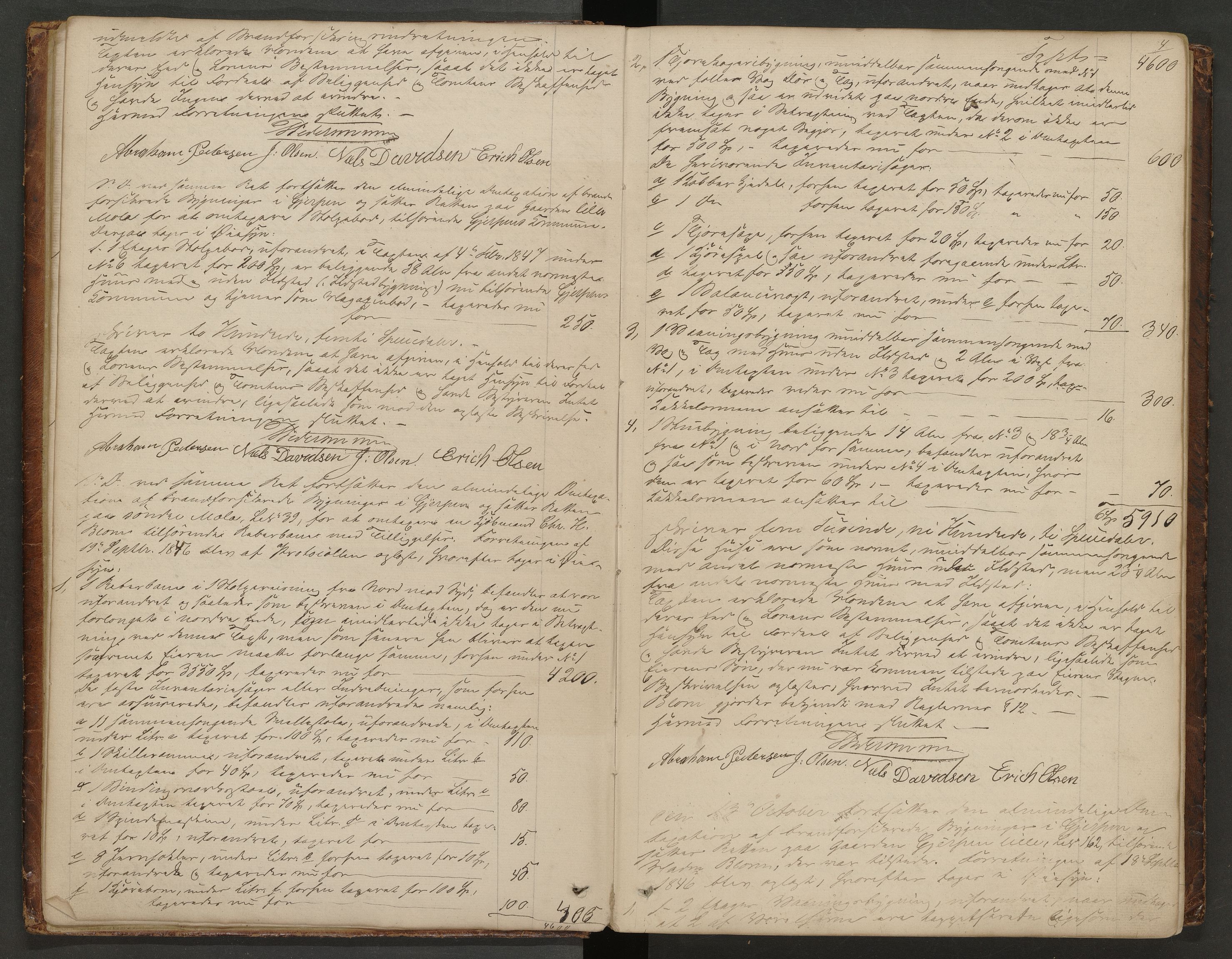 Gjerpen og Siljan lensmannskontor, AV/SAKO-A-555/Y/Ye/Yea/L0002: Branntakstprotokoll, 1856-1873