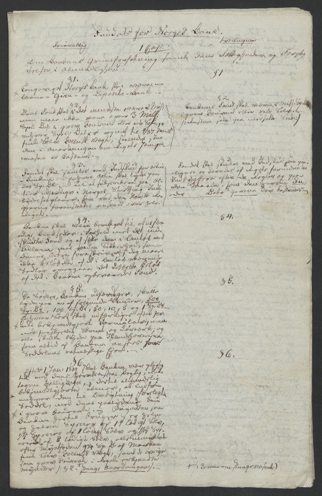Christie, Wilhelm Frimann Koren, AV/RA-PA-0014/F/L0005: Christies dokumenter fra Stortinget, 1815-1816, p. 504