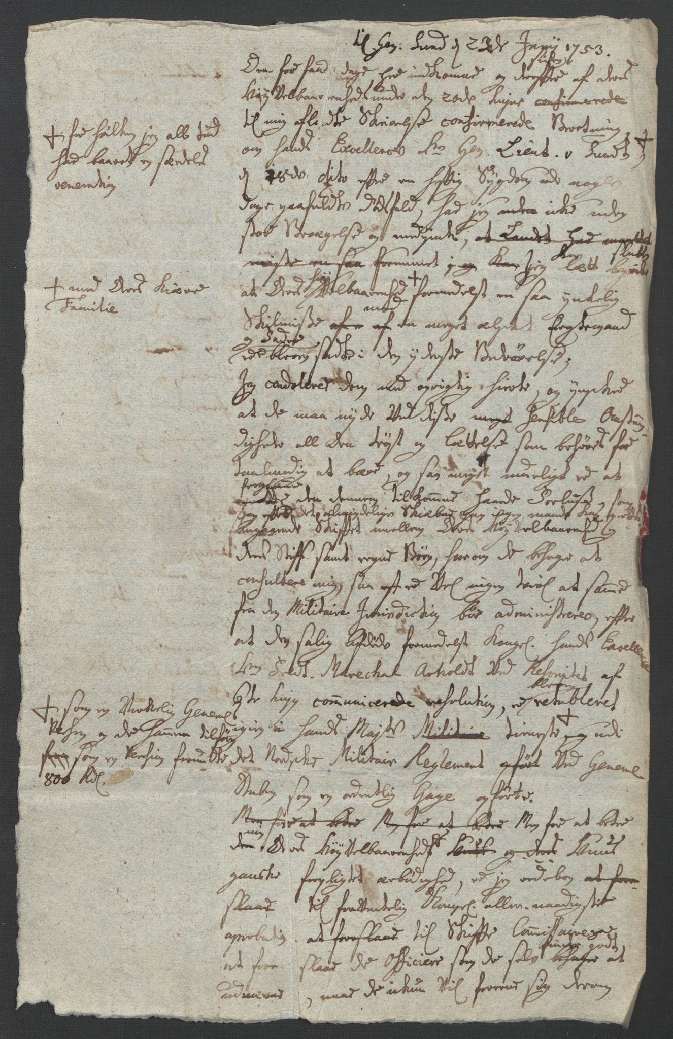 Forsvaret, Generalauditøren, AV/RA-RAFA-1772/F/Fj/Fja/L0034: --, 1753-1817, p. 511