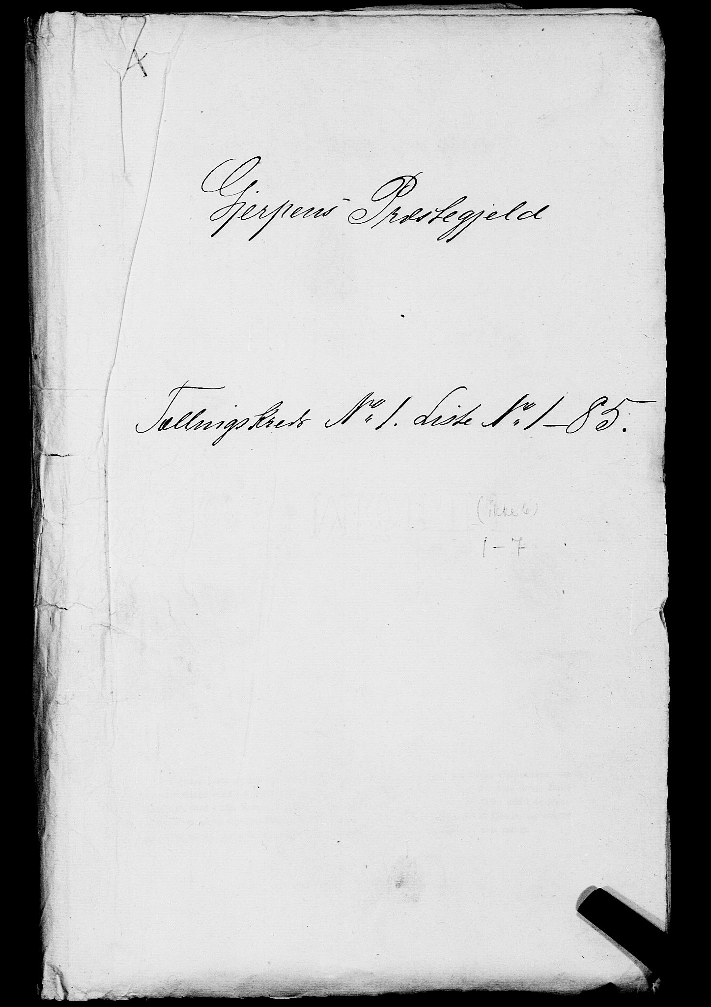SAKO, 1875 census for 0812P Gjerpen, 1875, p. 55