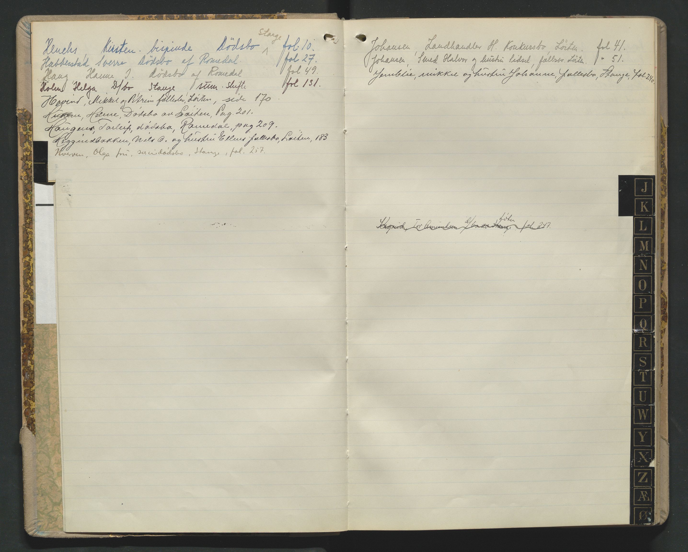 Sør-Hedmark sorenskriveri, AV/SAH-TING-014/J/Ja/Jad/L0004: Skifteutlodningsprotokoll - landet, 1913-1919