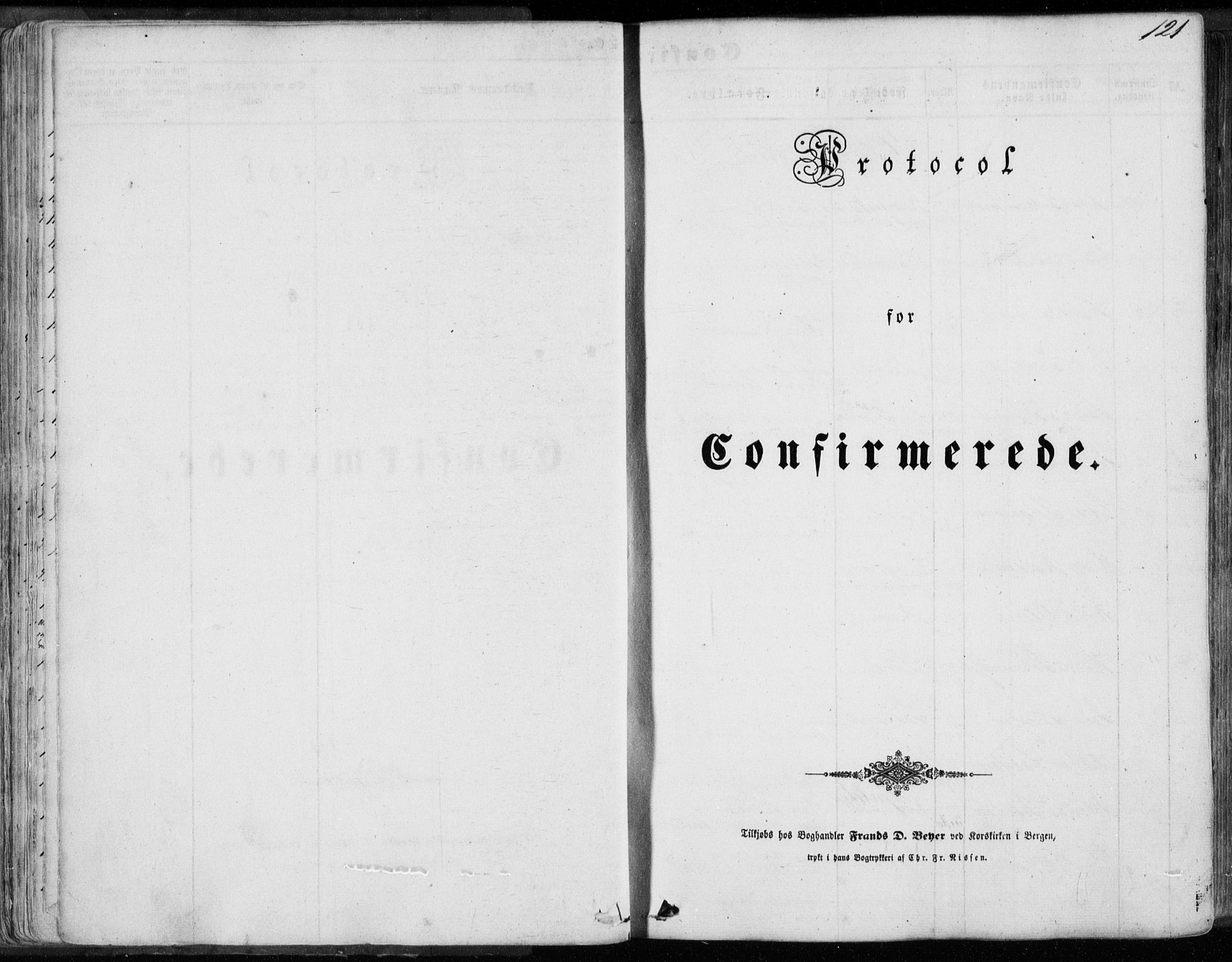 Sund sokneprestembete, SAB/A-99930: Parish register (official) no. A 14, 1850-1866, p. 121