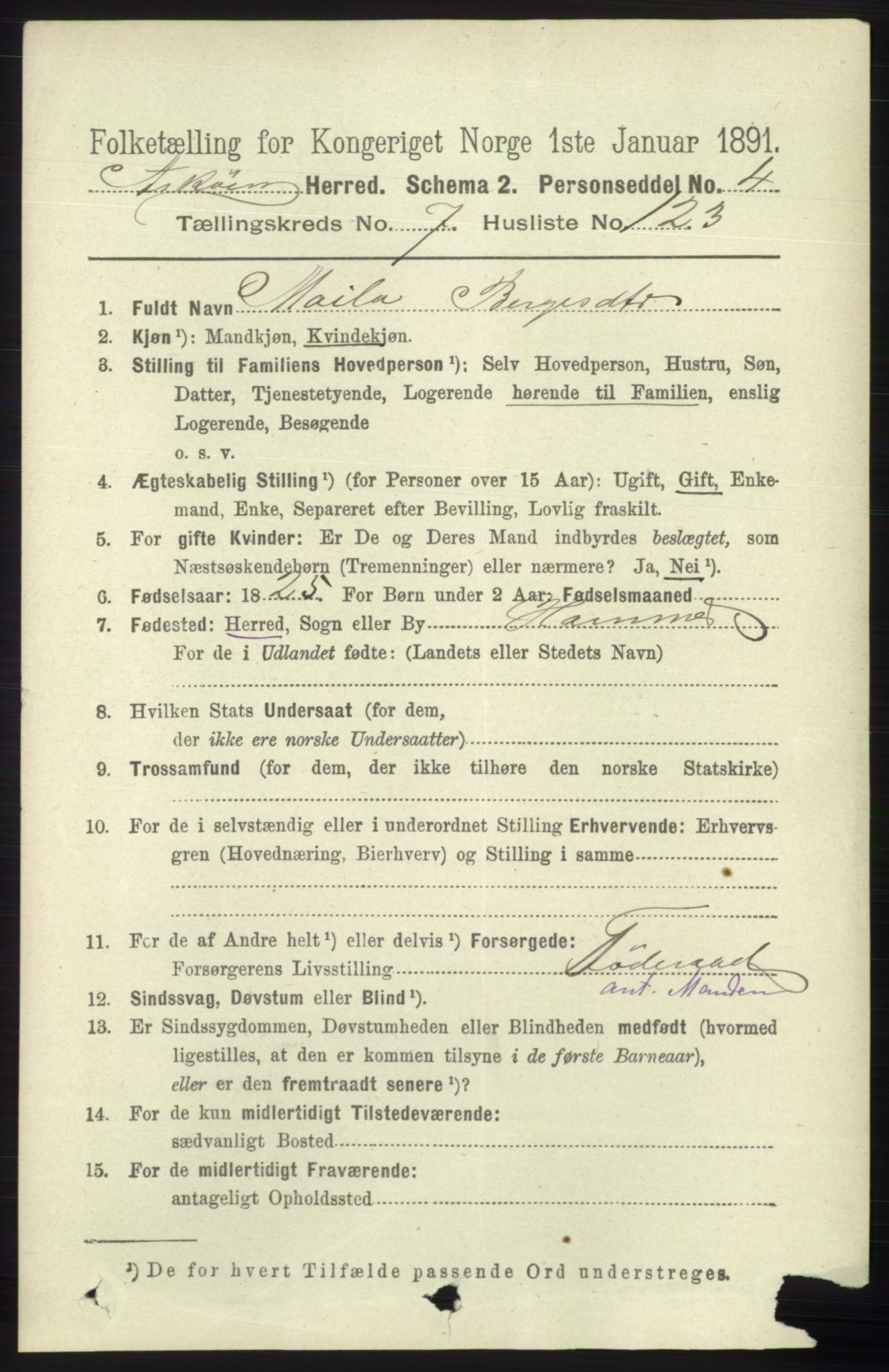 RA, 1891 census for 1247 Askøy, 1891, p. 5317