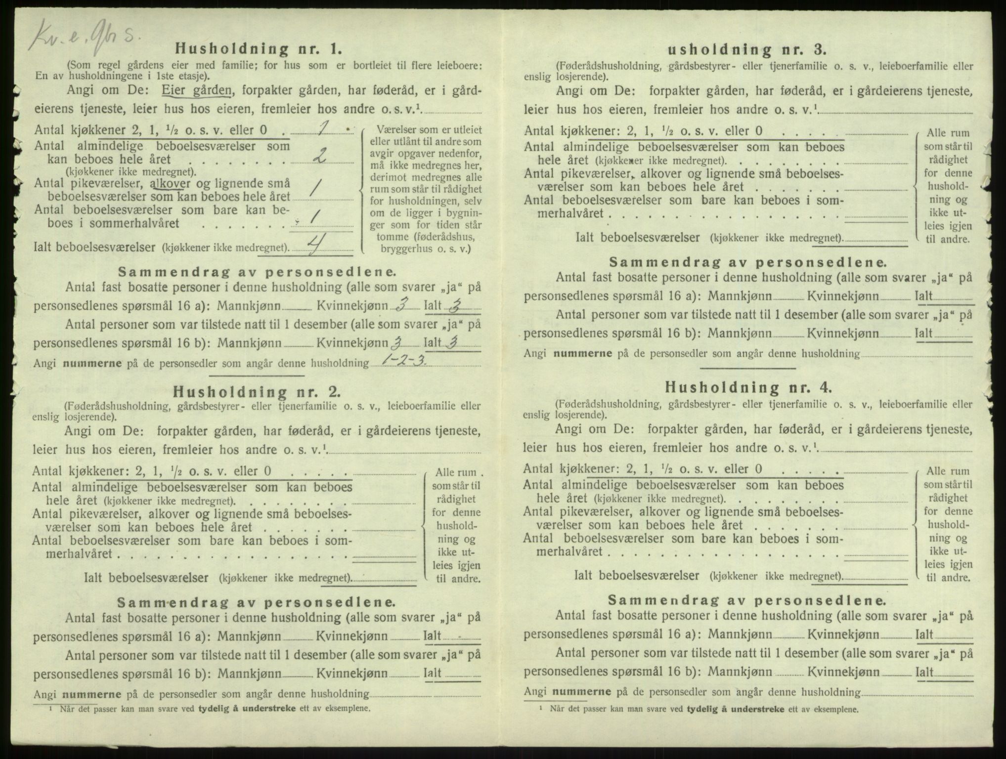 SAB, 1920 census for Lindås, 1920, p. 482