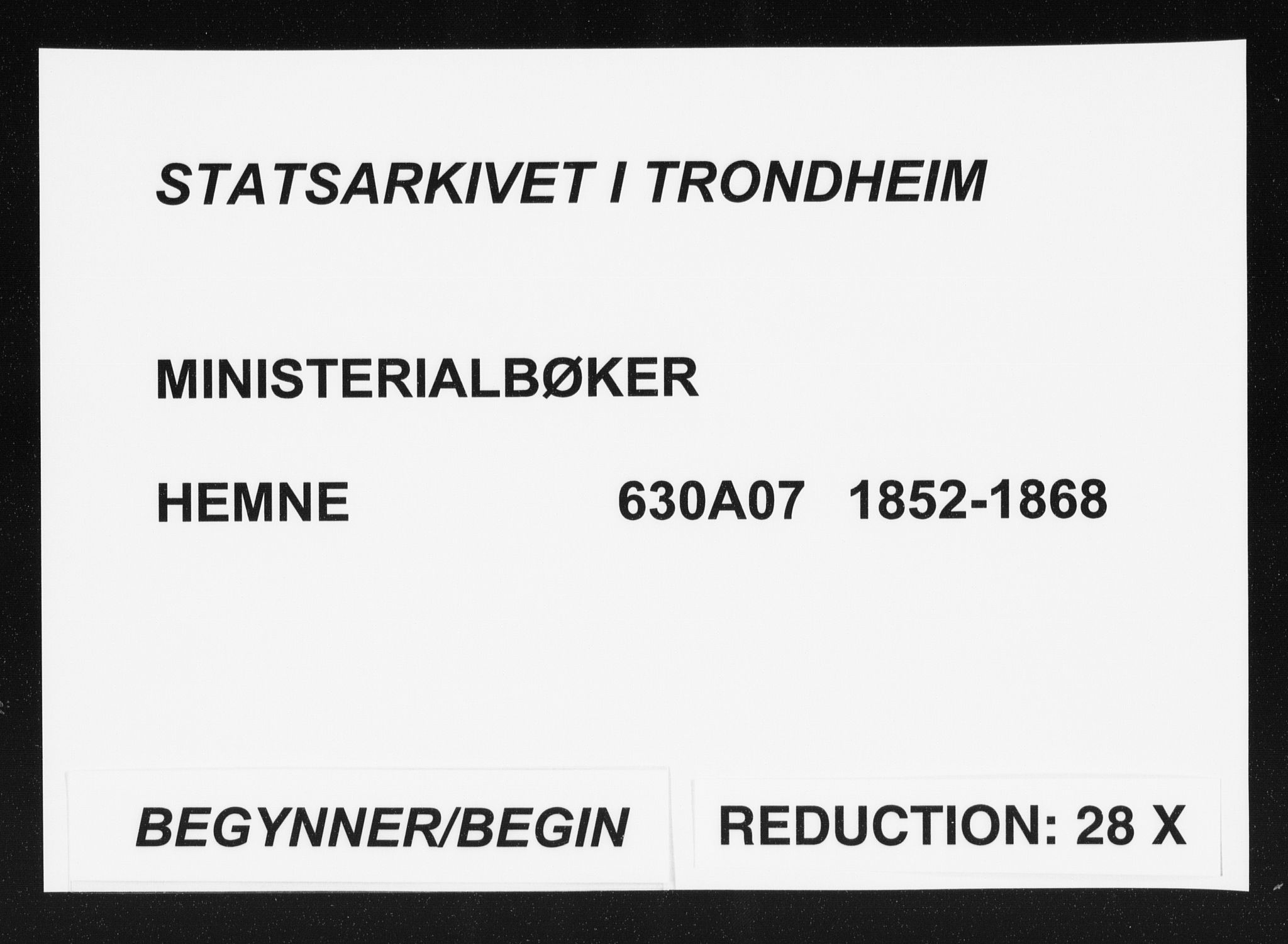 Ministerialprotokoller, klokkerbøker og fødselsregistre - Sør-Trøndelag, SAT/A-1456/630/L0494: Parish register (official) no. 630A07, 1852-1868