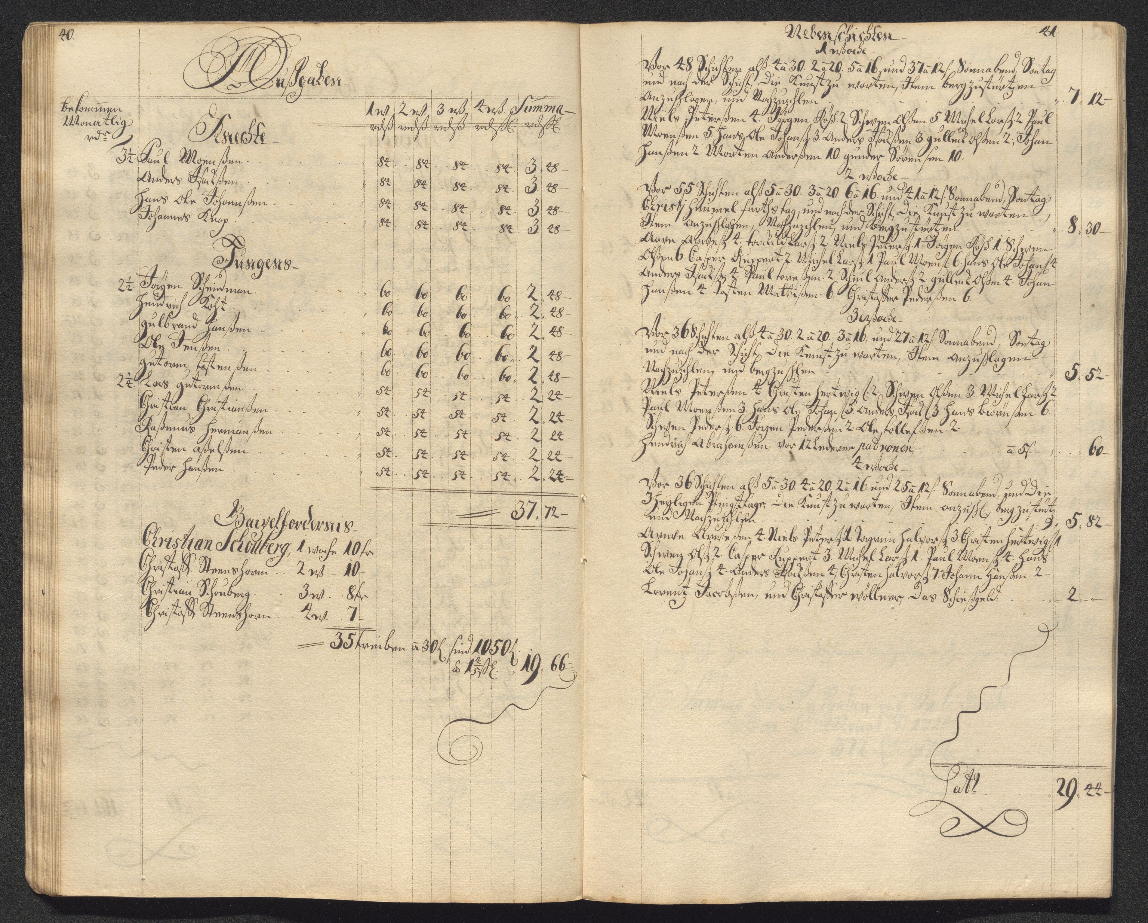 Kongsberg Sølvverk 1623-1816, AV/SAKO-EA-3135/001/D/Dc/Dcd/L0099: Utgiftsregnskap for gruver m.m., 1710, p. 258