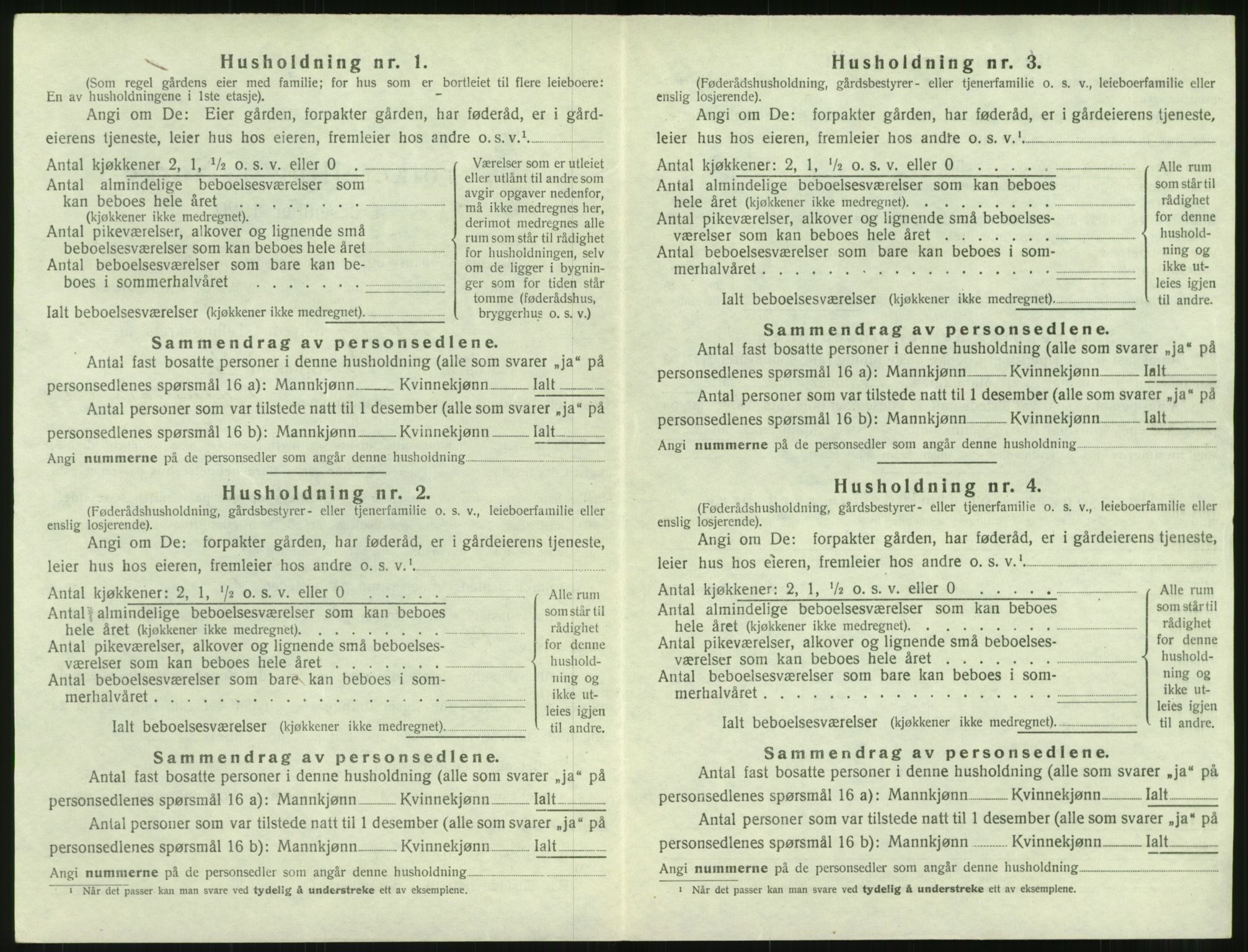 SAT, 1920 census for Bolsøy, 1920, p. 1292