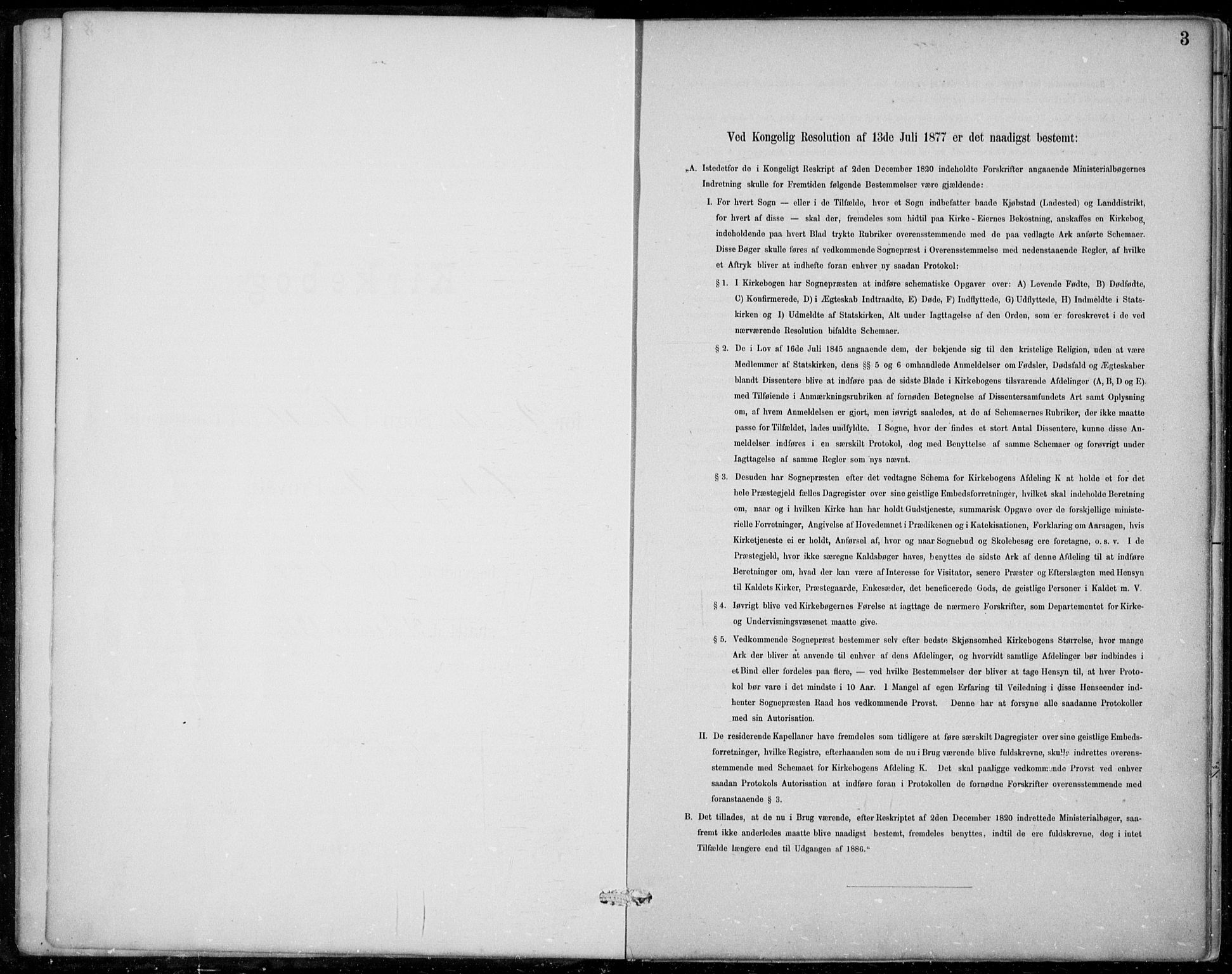 Strandebarm sokneprestembete, SAB/A-78401/H/Haa: Parish register (official) no. D  1, 1886-1912, p. 3