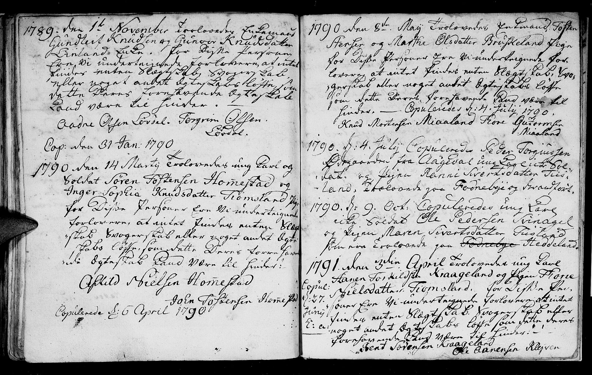 Holum sokneprestkontor, AV/SAK-1111-0022/F/Fa/Fab/L0002: Parish register (official) no. A 2, 1753-1798, p. 41