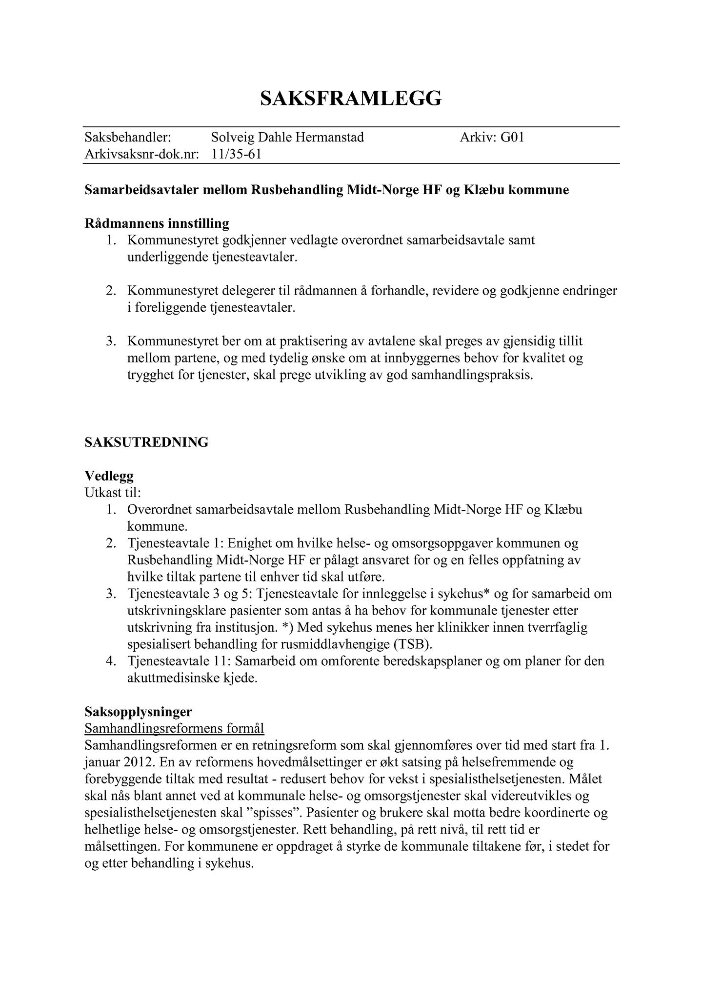 Klæbu Kommune, TRKO/KK/05-UOm/L003: Utvalg for omsorg - Møtedokumenter, 2012, p. 72