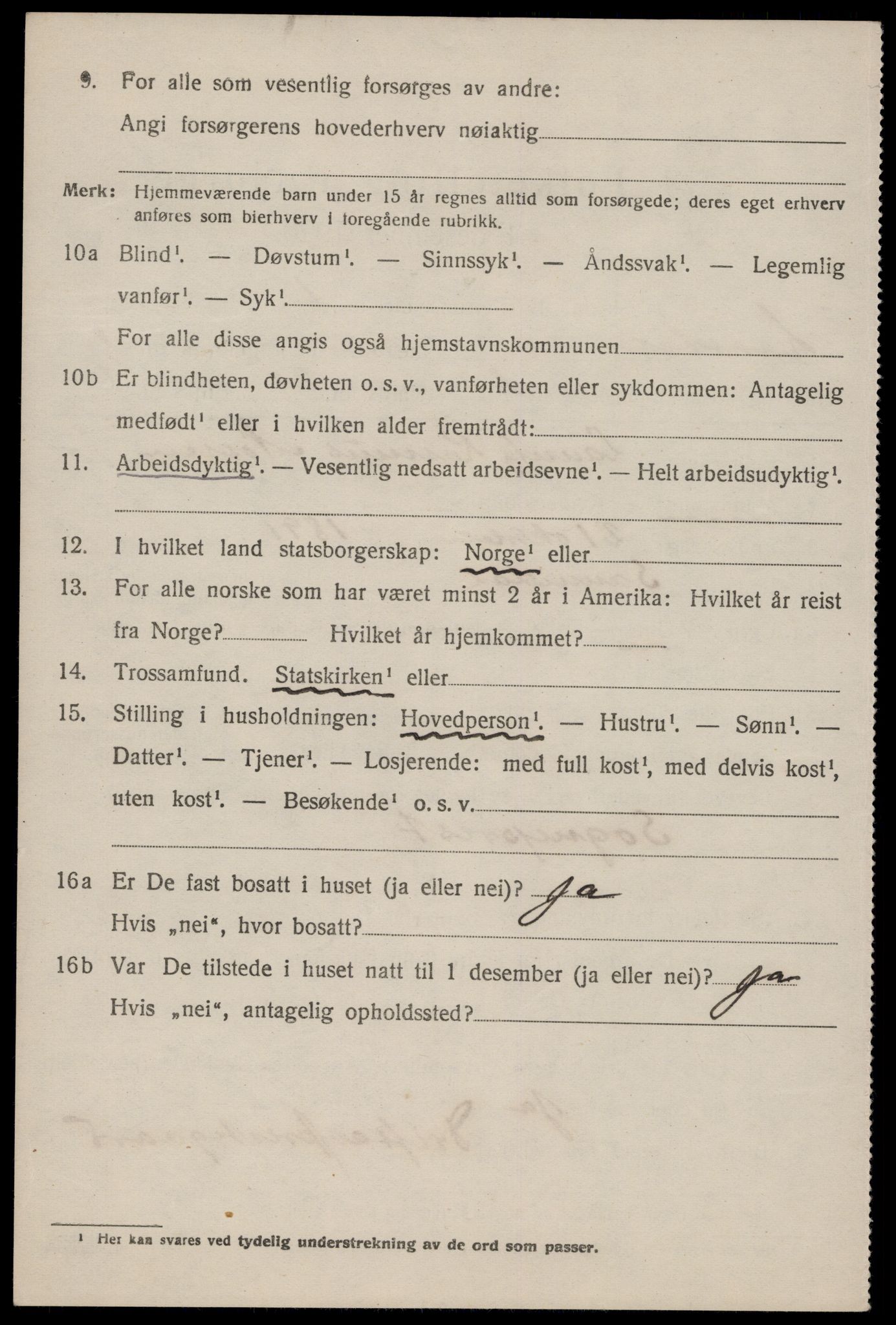 SAKO, 1920 census for Lårdal, 1920, p. 616