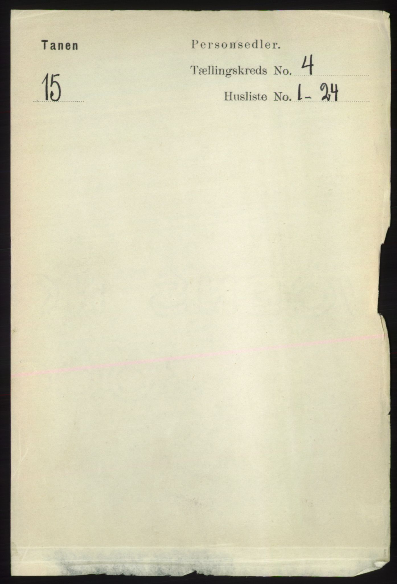 RA, 1891 census for 2025 Tana, 1891, p. 1740