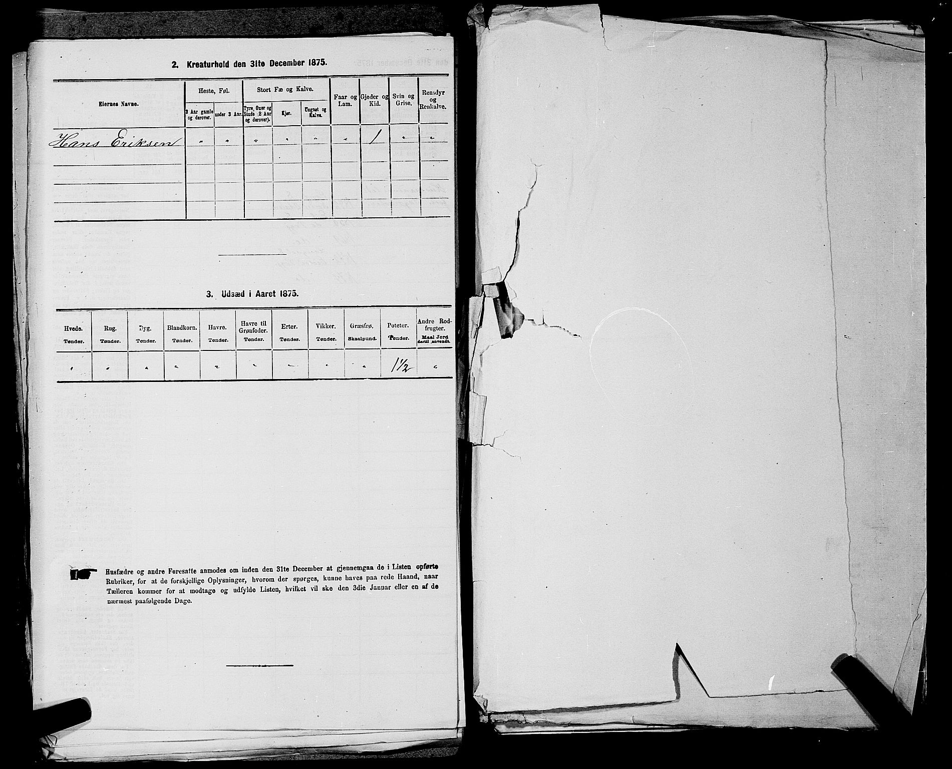 RA, 1875 census for 0237P Eidsvoll, 1875, p. 665