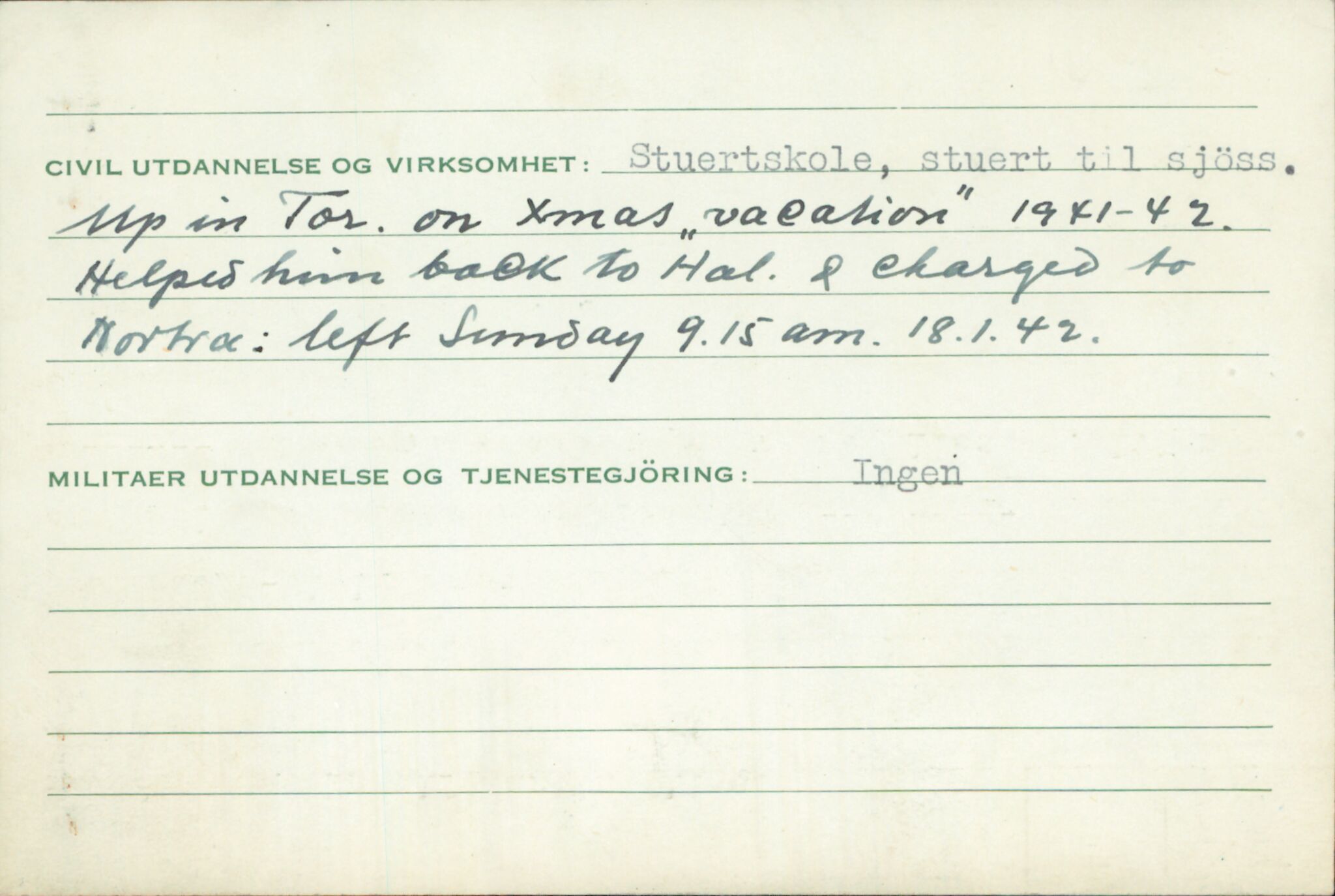 Forsvaret, Forsvarets overkommando/Luftforsvarsstaben, RA/RAFA-4079/P/Pa/L0024: Personellpapirer, 1910, p. 156