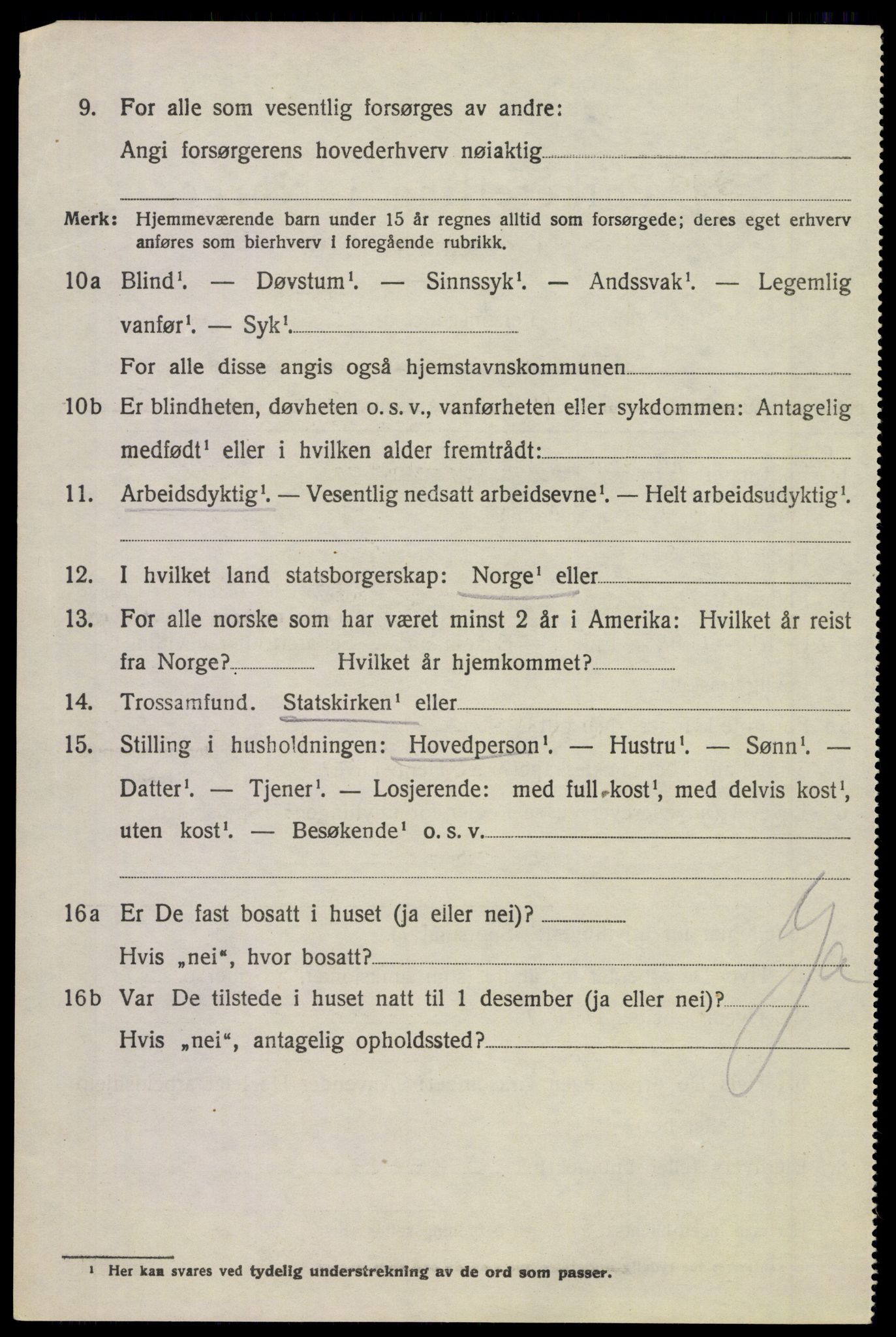 SAKO, 1920 census for Borre, 1920, p. 4953