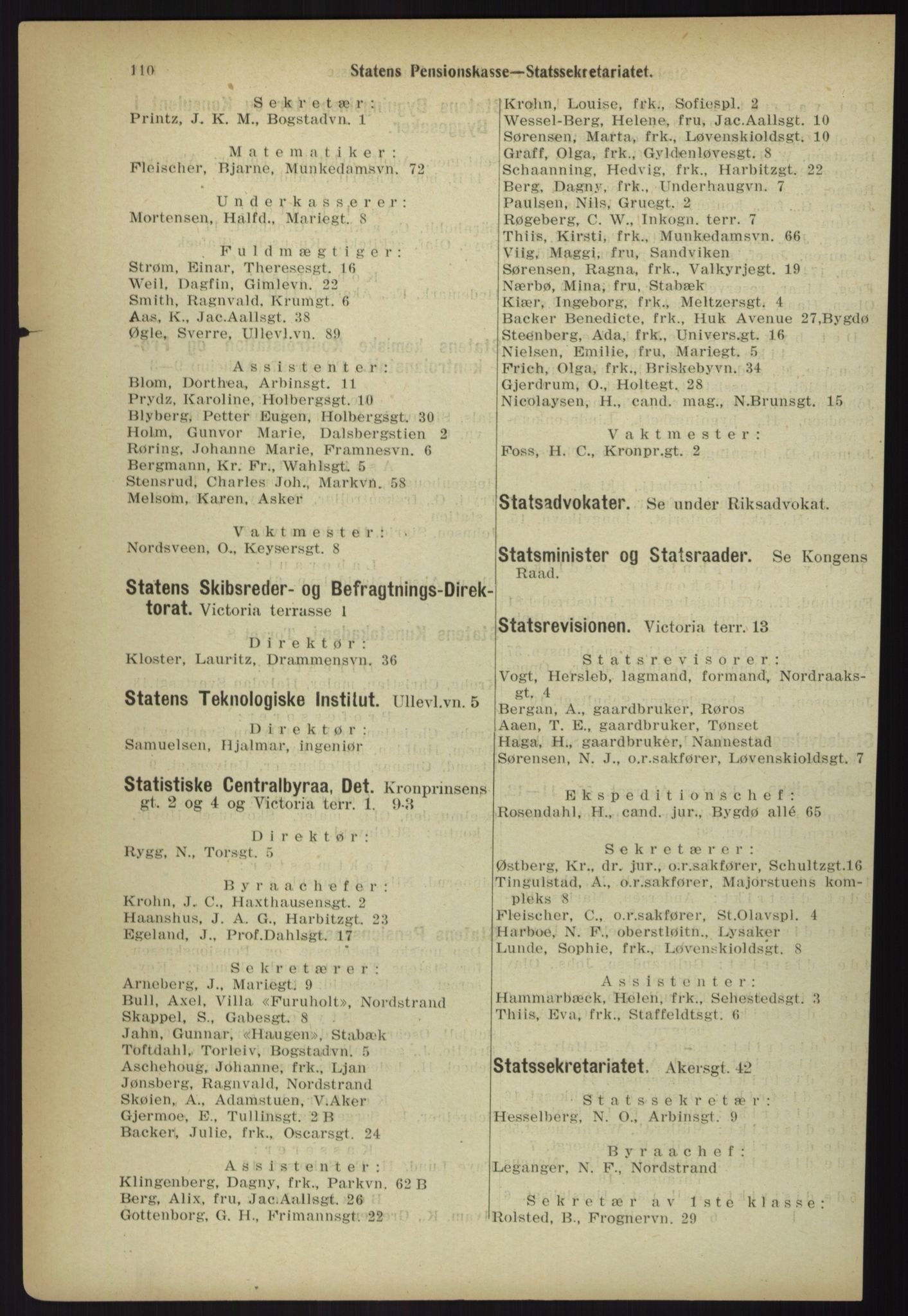 Kristiania/Oslo adressebok, PUBL/-, 1918, p. 117