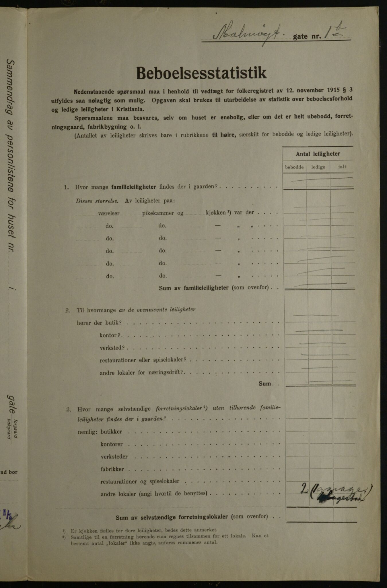 OBA, Municipal Census 1923 for Kristiania, 1923, p. 66759