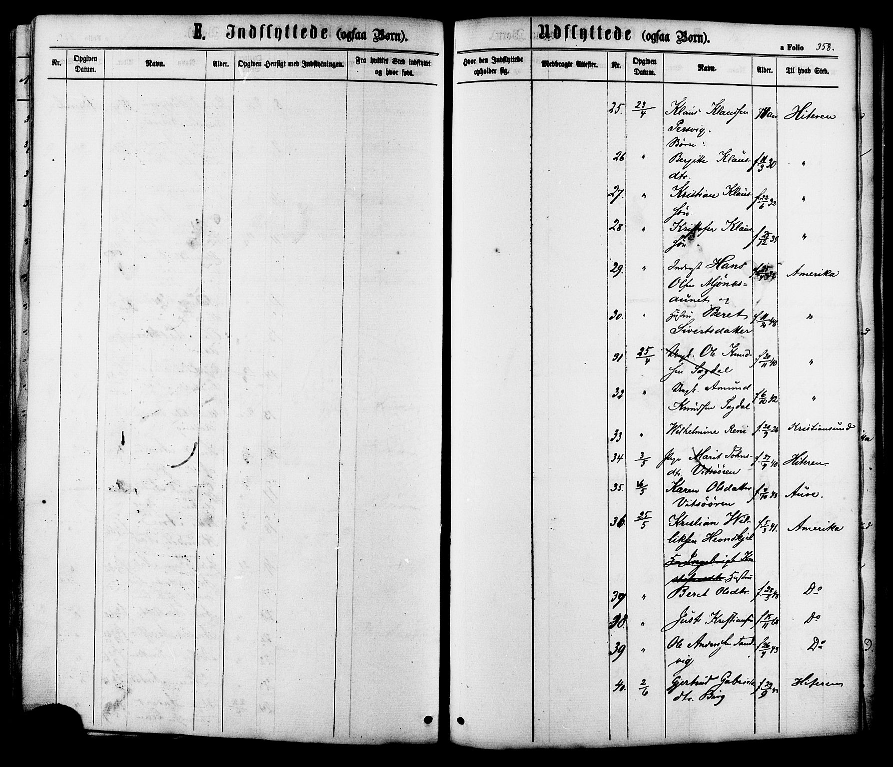 Ministerialprotokoller, klokkerbøker og fødselsregistre - Sør-Trøndelag, AV/SAT-A-1456/630/L0495: Parish register (official) no. 630A08, 1868-1878, p. 358