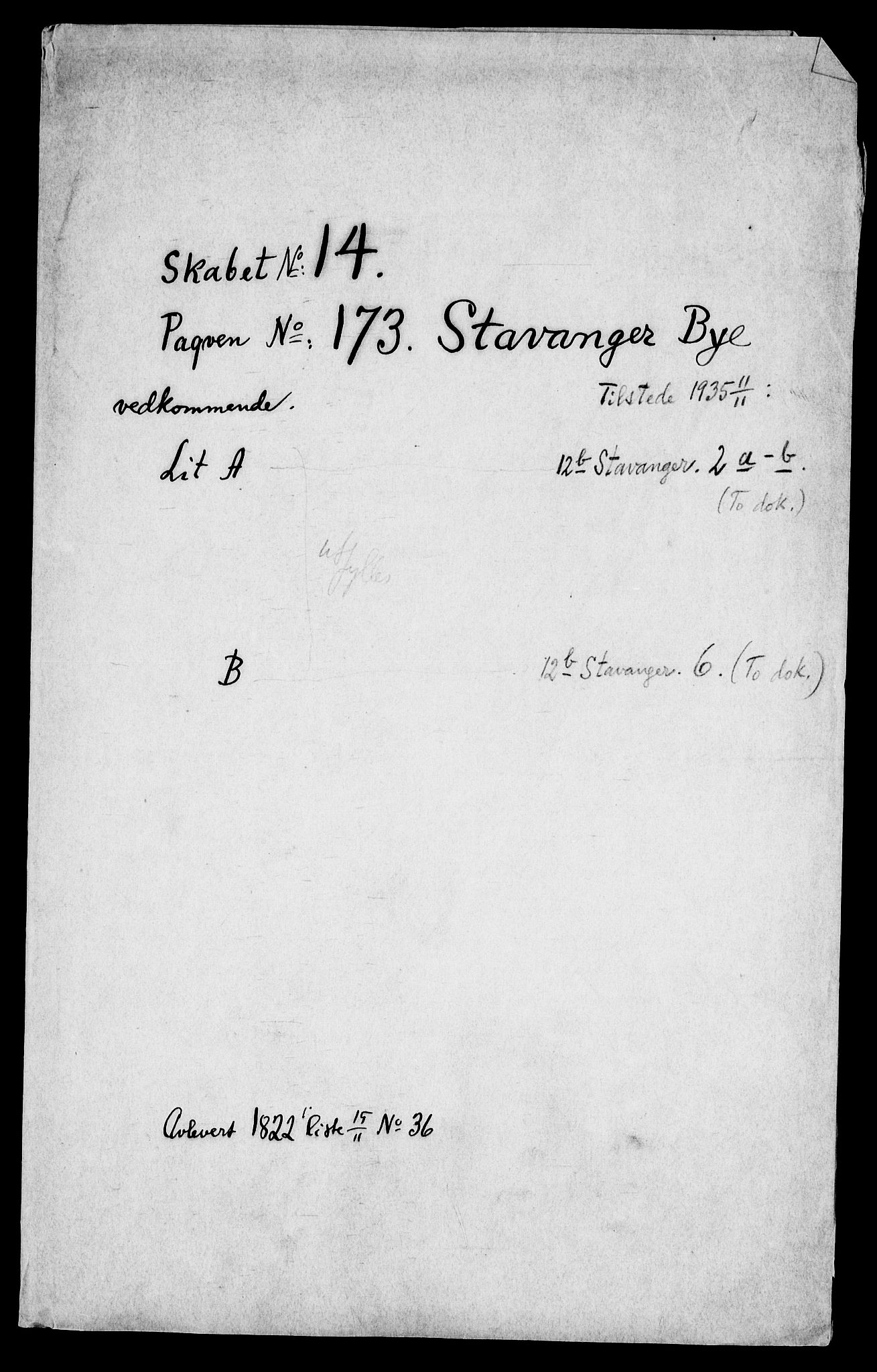 Danske Kanselli, Skapsaker, AV/RA-EA-4061/F/L0063: Skap 14, pakke 172, litra B-211, 1607-1716, p. 164