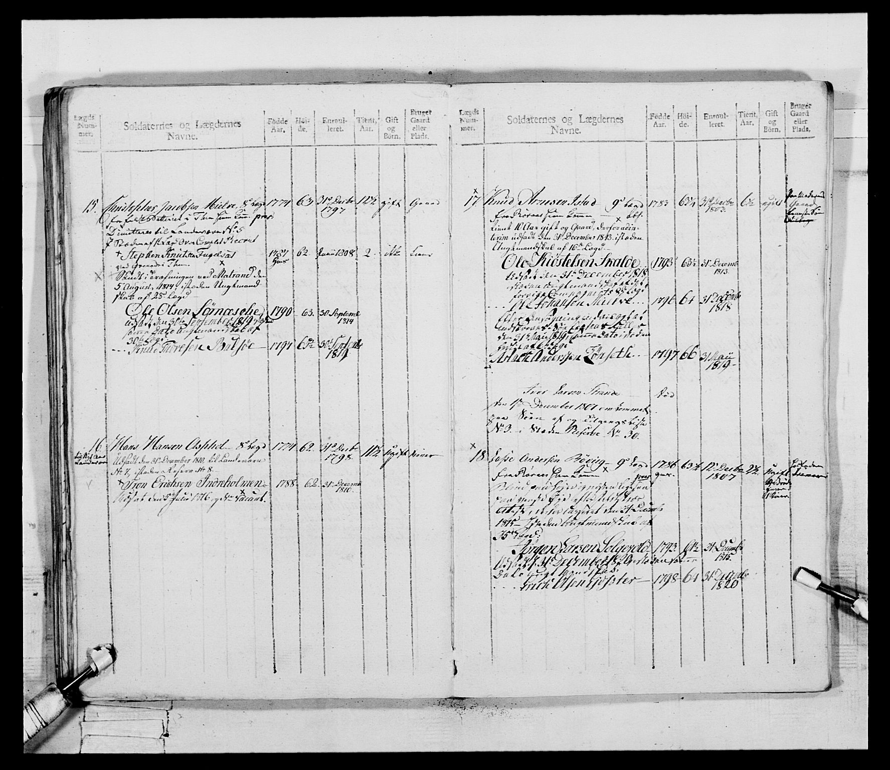 Generalitets- og kommissariatskollegiet, Det kongelige norske kommissariatskollegium, RA/EA-5420/E/Eh/L0083b: 2. Trondheimske nasjonale infanteriregiment, 1810, p. 60