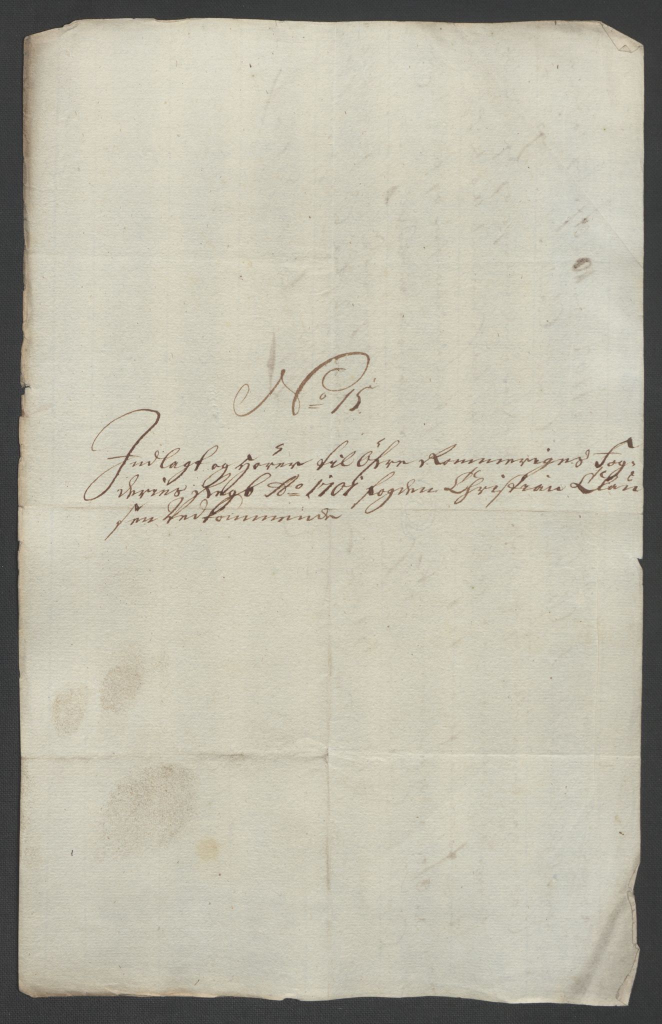 Rentekammeret inntil 1814, Reviderte regnskaper, Fogderegnskap, AV/RA-EA-4092/R12/L0713: Fogderegnskap Øvre Romerike, 1701, p. 272