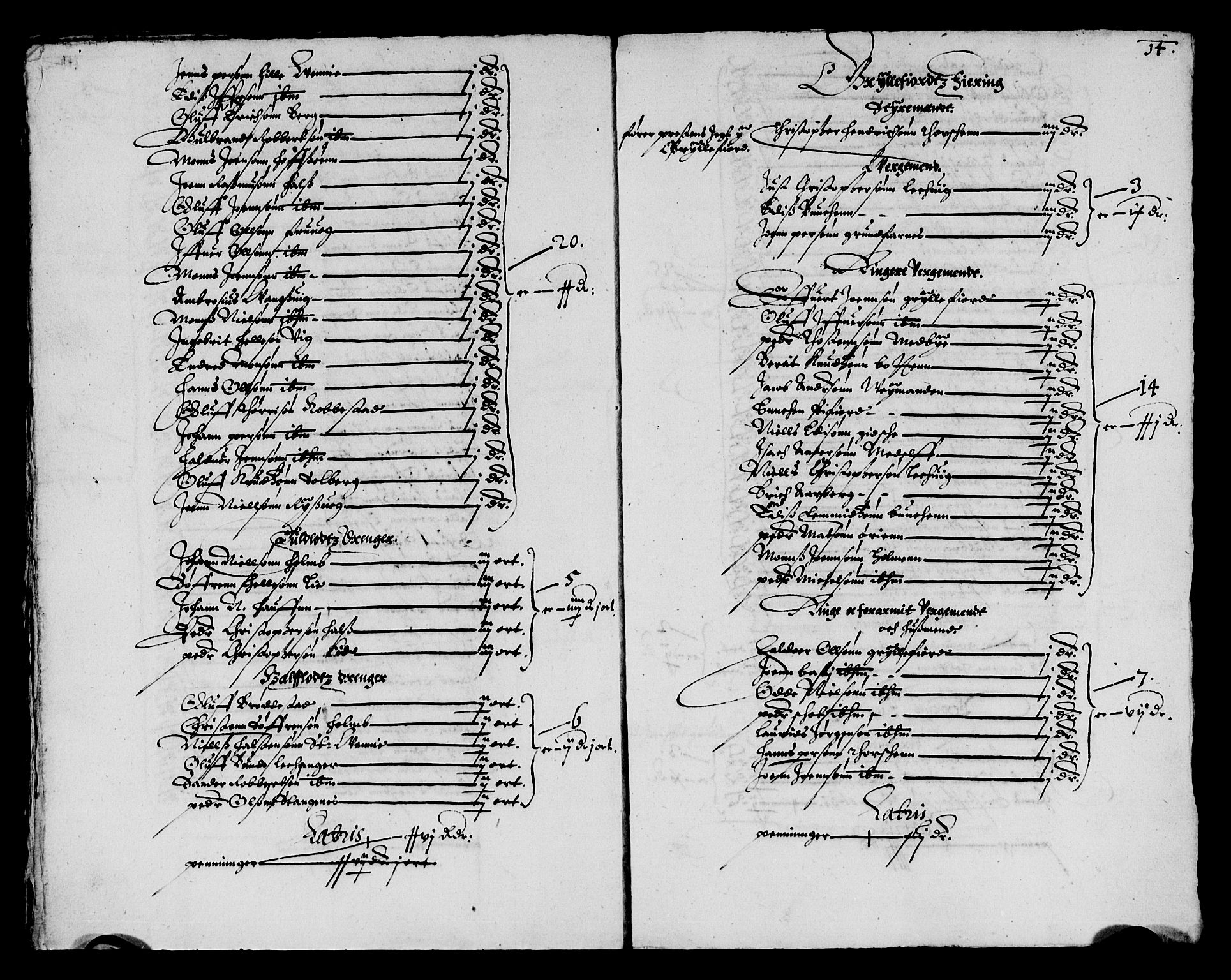 Rentekammeret inntil 1814, Reviderte regnskaper, Lensregnskaper, RA/EA-5023/R/Rb/Rbz/L0022: Nordlandenes len, 1629-1631