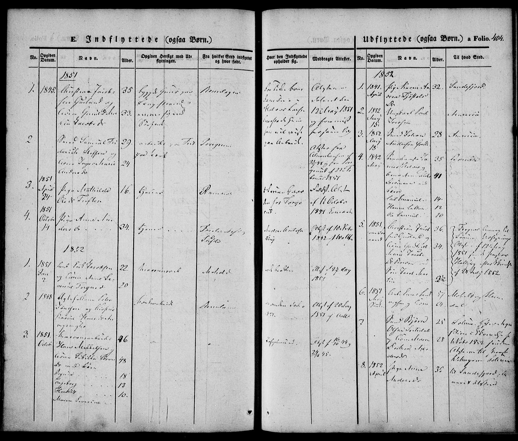 Larvik kirkebøker, SAKO/A-352/F/Fb/L0003: Parish register (official) no. II 3, 1842-1856, p. 404