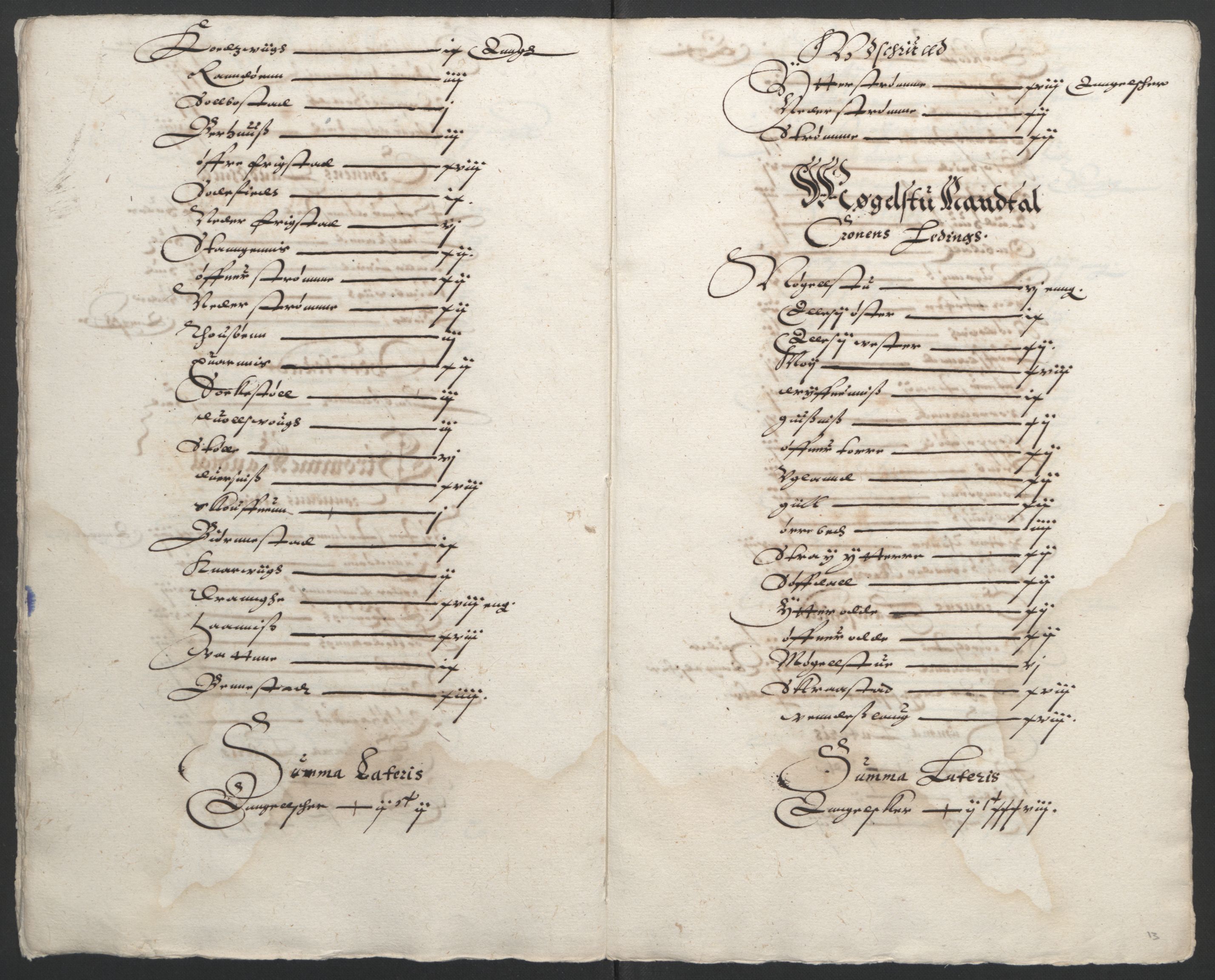 Stattholderembetet 1572-1771, AV/RA-EA-2870/Ek/L0002/0002: Jordebøker til utlikning av garnisonsskatt 1624-1626: / Jordebøker for Agdesiden len, 1624-1625, p. 50