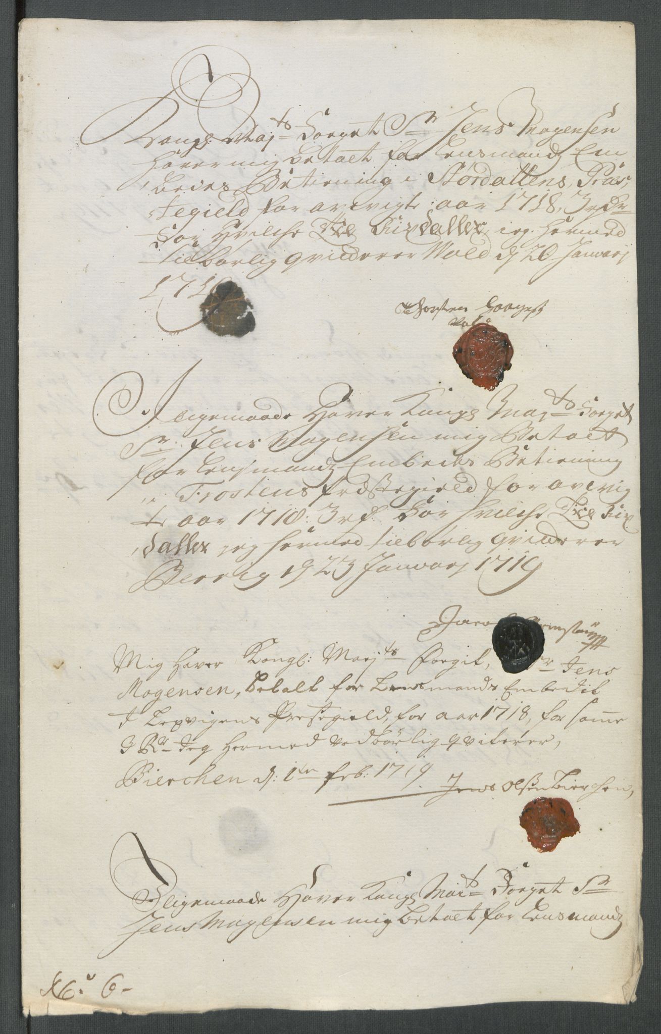 Rentekammeret inntil 1814, Reviderte regnskaper, Fogderegnskap, AV/RA-EA-4092/R62/L4208: Fogderegnskap Stjørdal og Verdal, 1718, p. 244