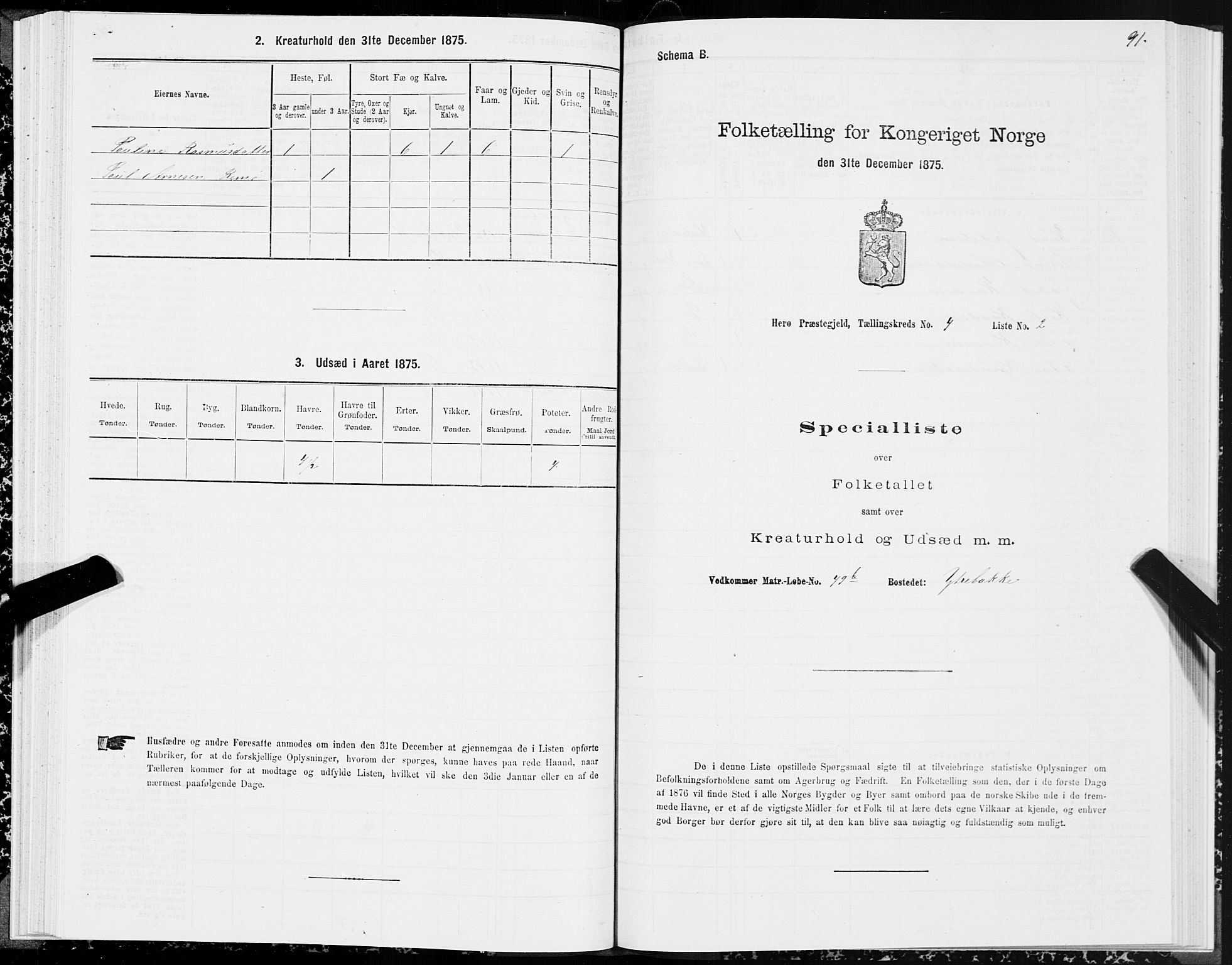 SAT, 1875 census for 1515P Herøy, 1875, p. 2091