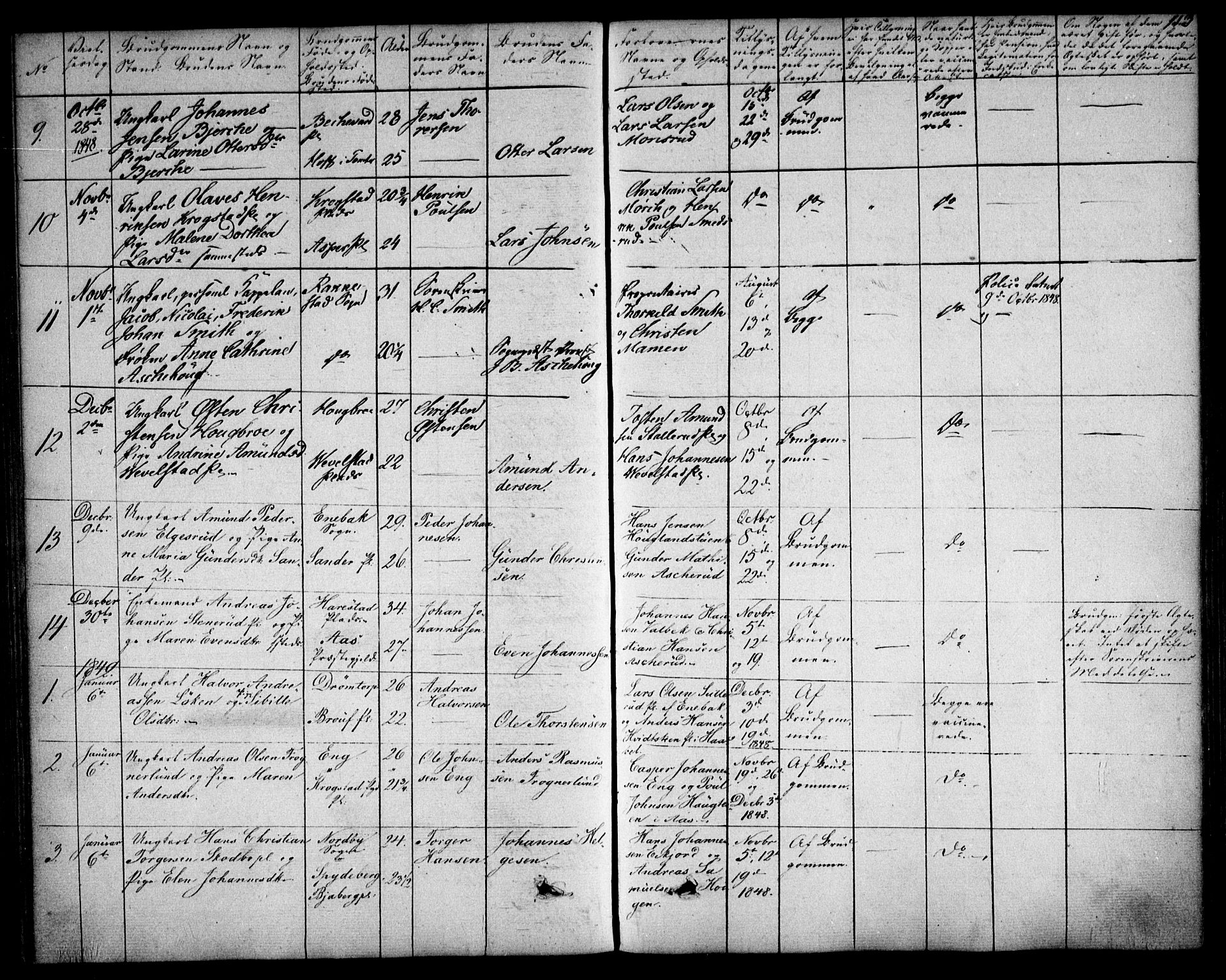 Kråkstad prestekontor Kirkebøker, AV/SAO-A-10125a/F/Fa/L0006: Parish register (official) no. I 6, 1848-1857, p. 113