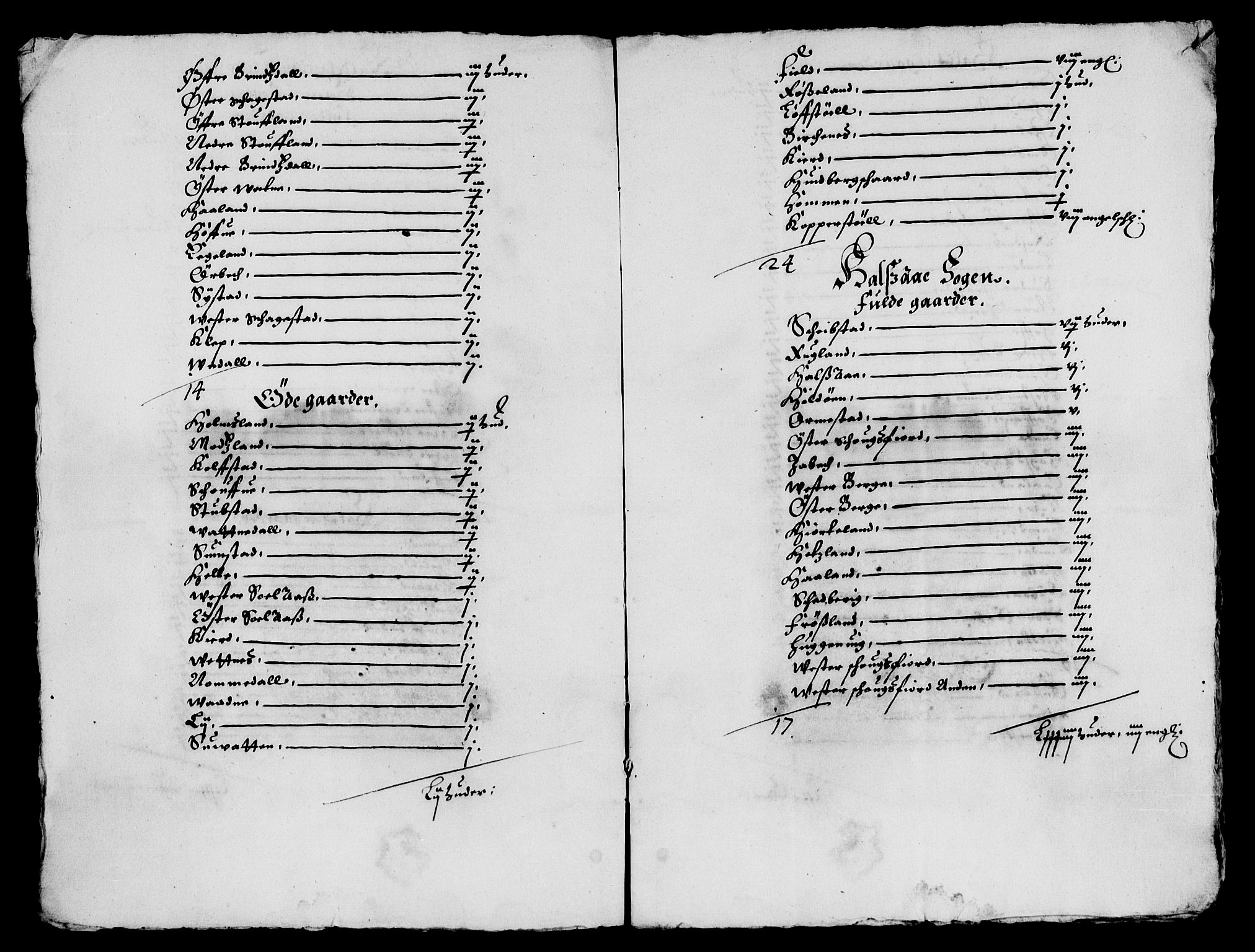 Rentekammeret inntil 1814, Reviderte regnskaper, Lensregnskaper, AV/RA-EA-5023/R/Rb/Rbq/L0034: Nedenes len. Mandals len. Råbyggelag., 1643-1646