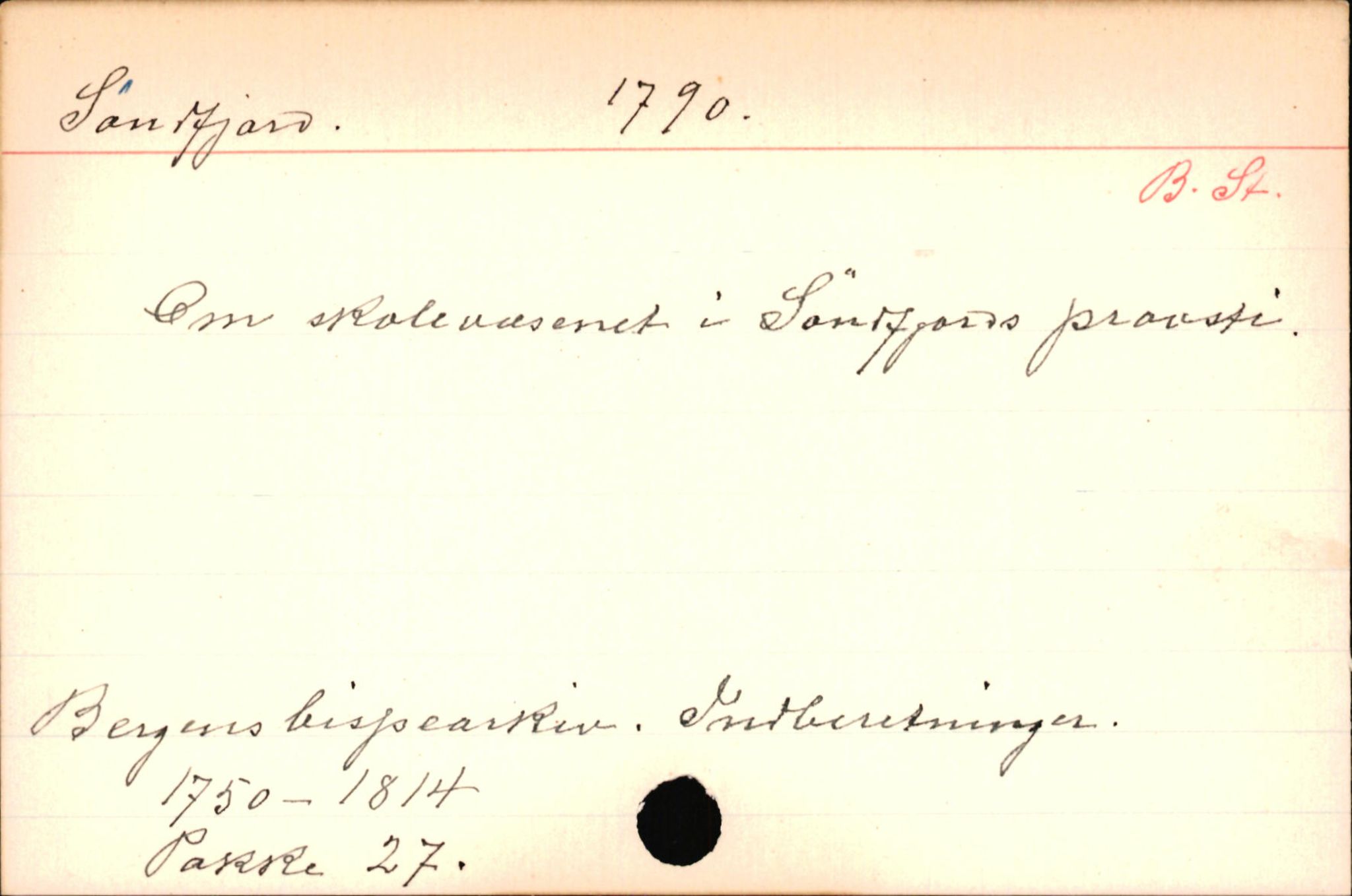 Haugen, Johannes - lærer, AV/SAB-SAB/PA-0036/01/L0001: Om klokkere og lærere, 1521-1904, p. 6187