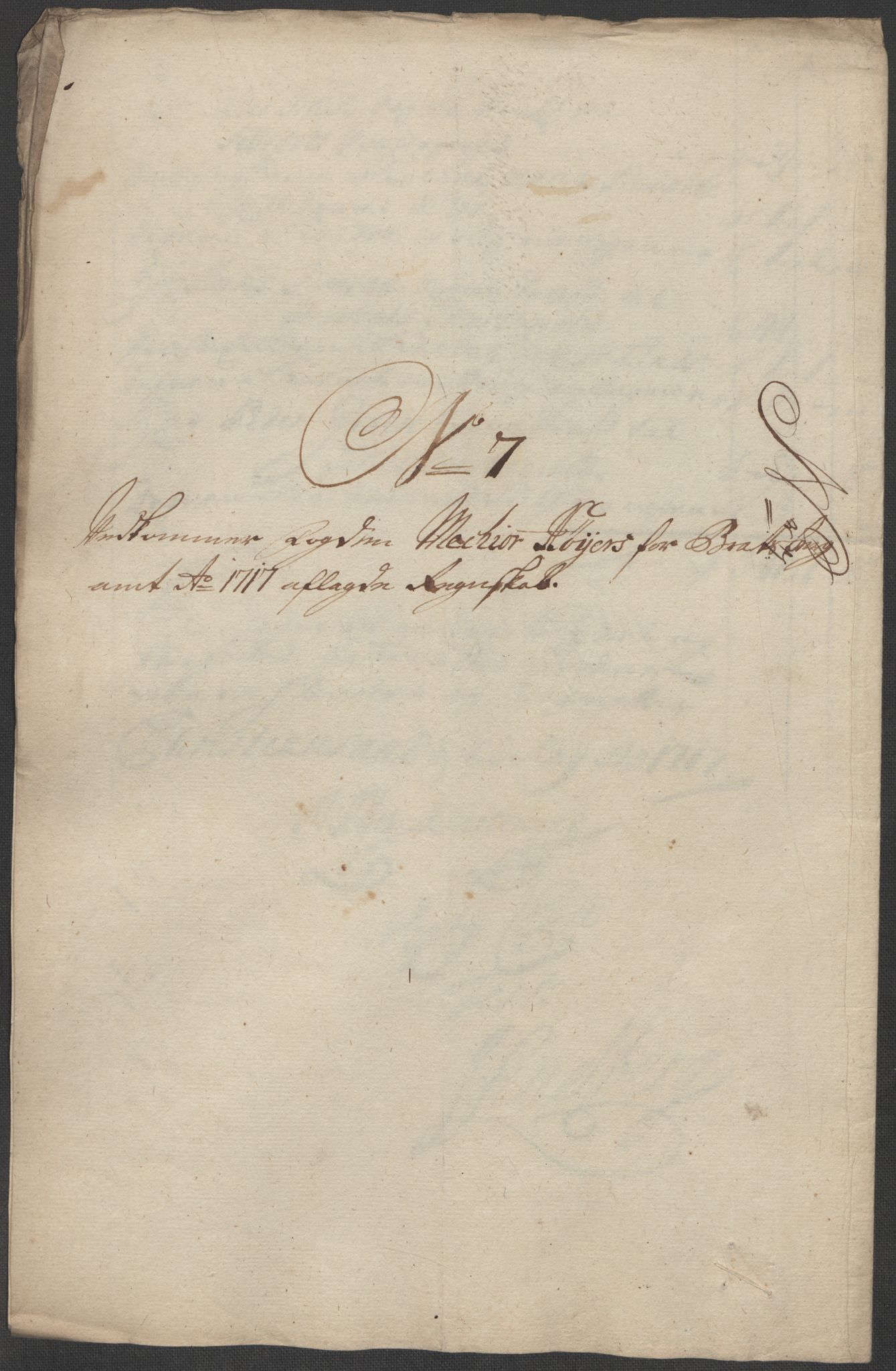 Rentekammeret inntil 1814, Reviderte regnskaper, Fogderegnskap, AV/RA-EA-4092/R36/L2129: Fogderegnskap Øvre og Nedre Telemark og Bamble, 1717, p. 157