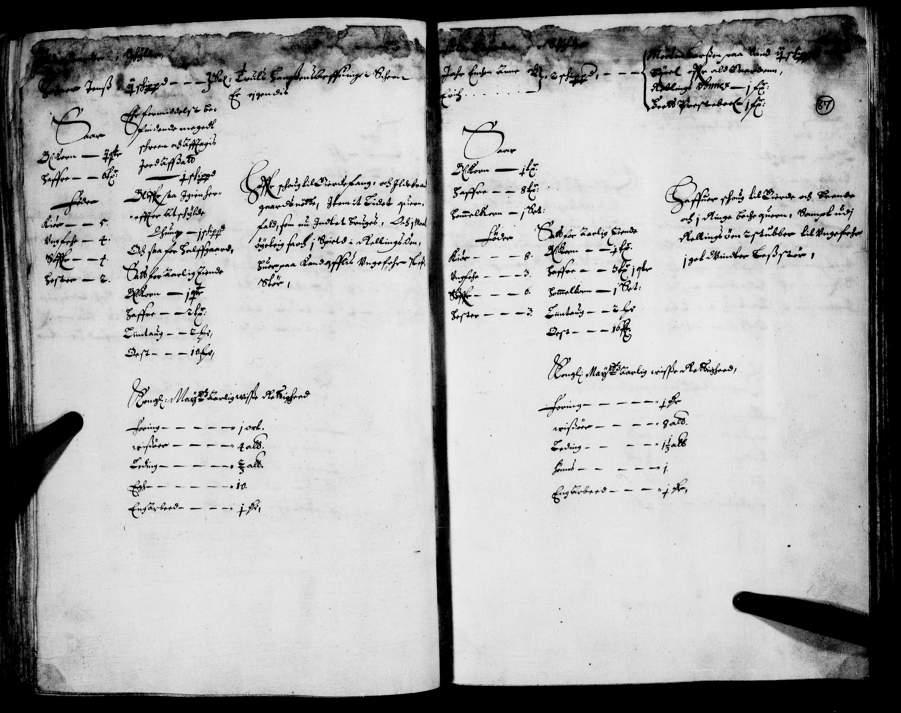 Rentekammeret inntil 1814, Realistisk ordnet avdeling, AV/RA-EA-4070/N/Nb/Nba/L0007: Nedre Romerike fogderi, 1. del, 1666, p. 86b-87a