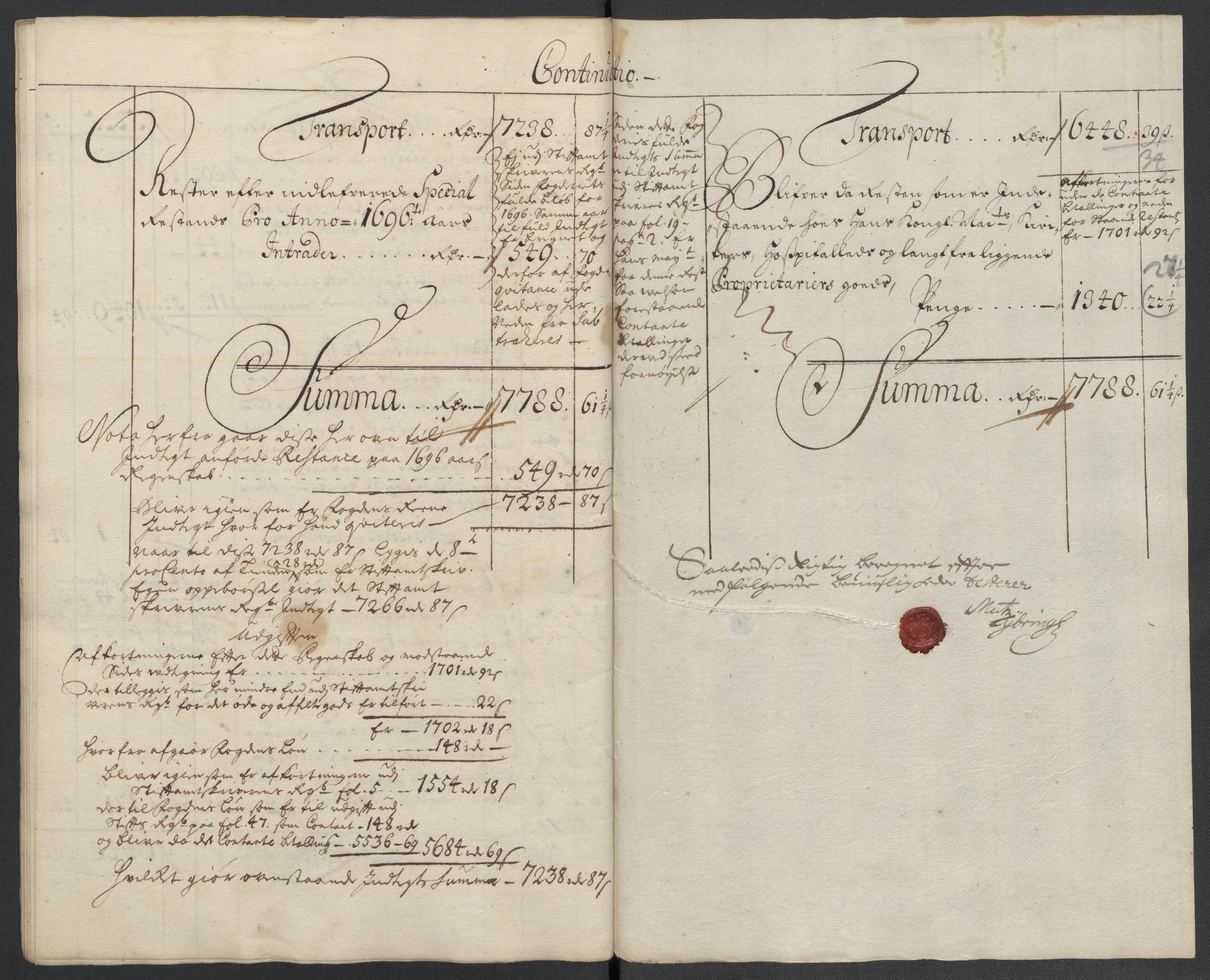 Rentekammeret inntil 1814, Reviderte regnskaper, Fogderegnskap, AV/RA-EA-4092/R61/L4106: Fogderegnskap Strinda og Selbu, 1696-1697, p. 195