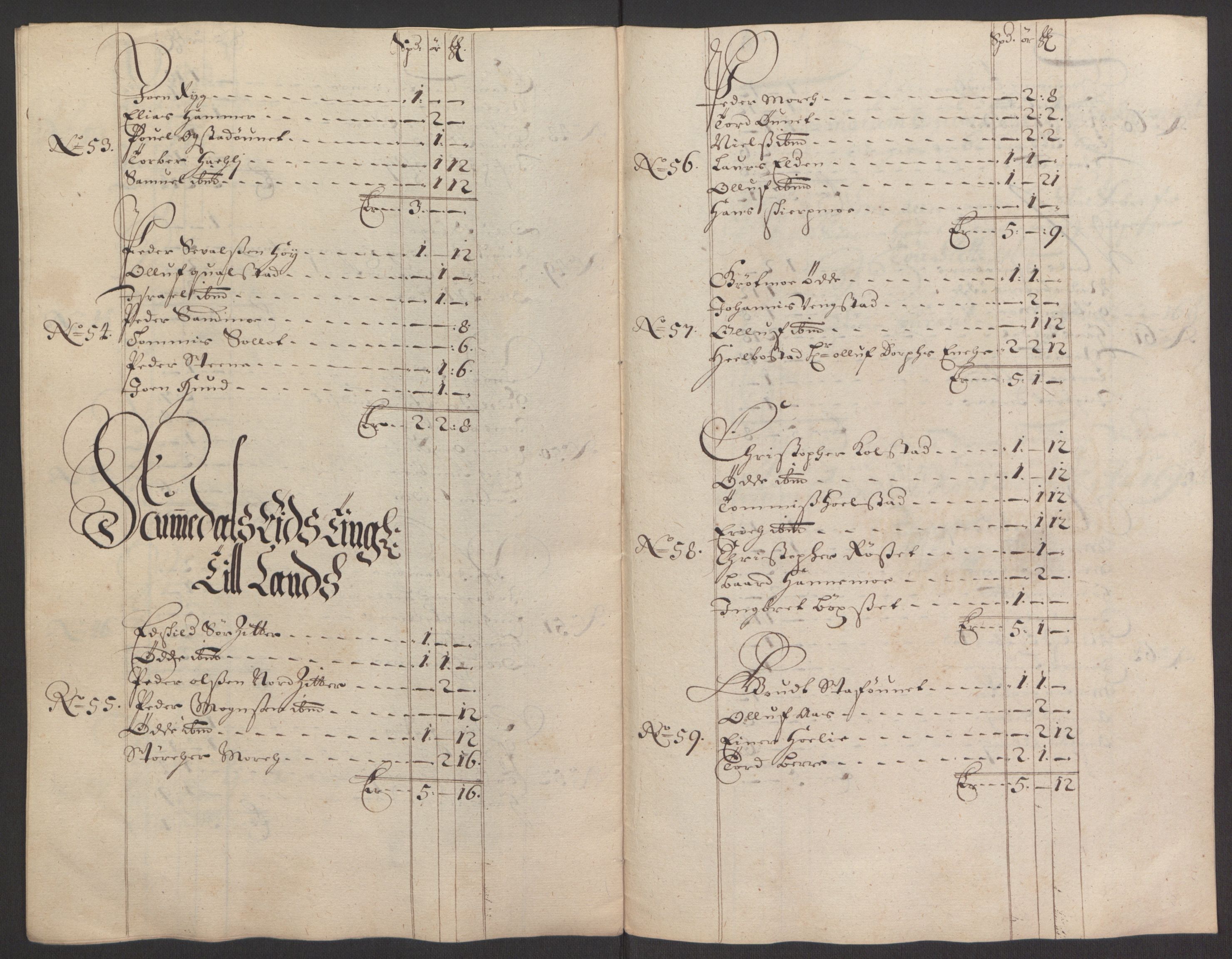 Rentekammeret inntil 1814, Reviderte regnskaper, Fogderegnskap, RA/EA-4092/R64/L4424: Fogderegnskap Namdal, 1692-1695, p. 266
