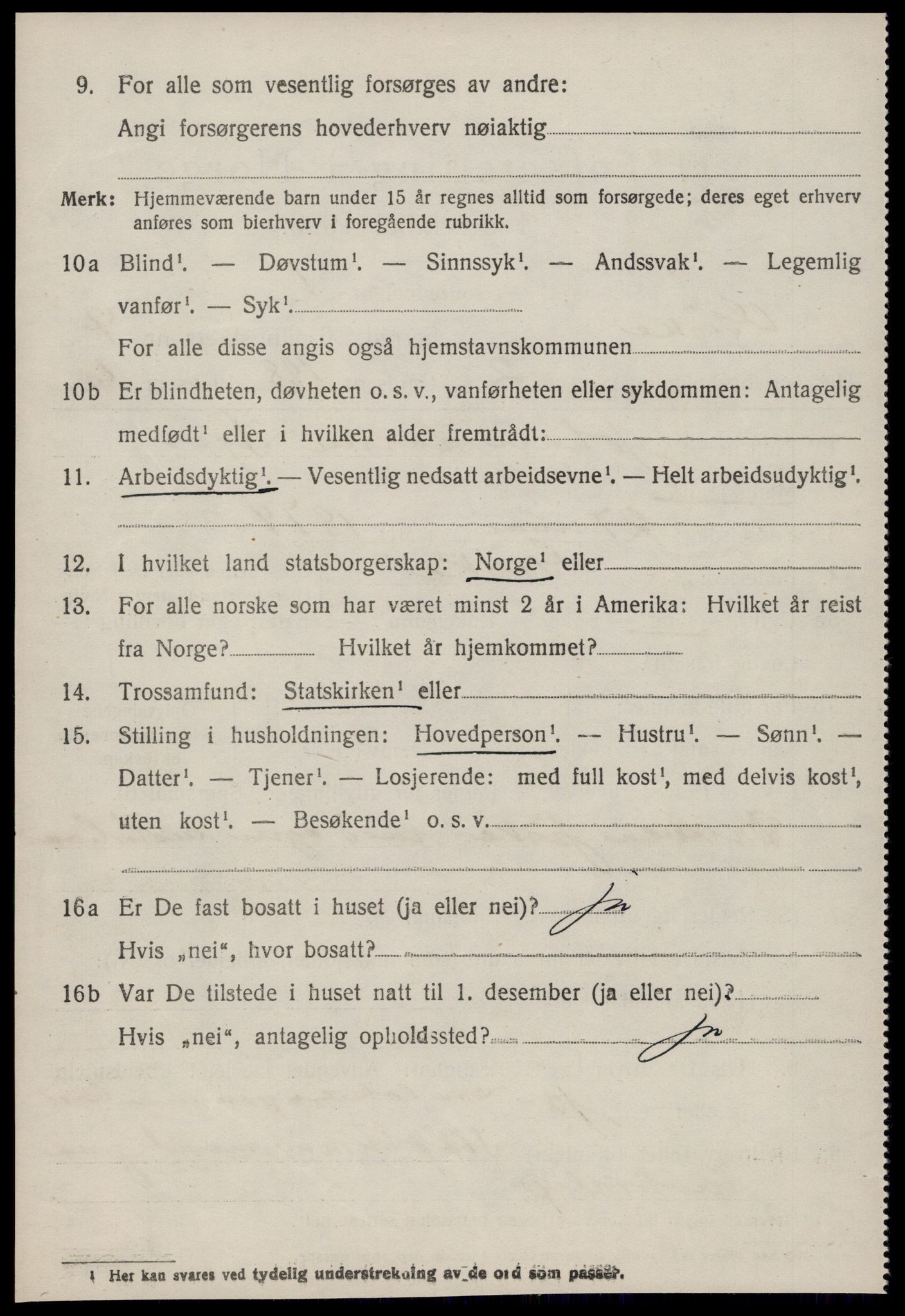 SAT, 1920 census for Giske, 1920, p. 2647
