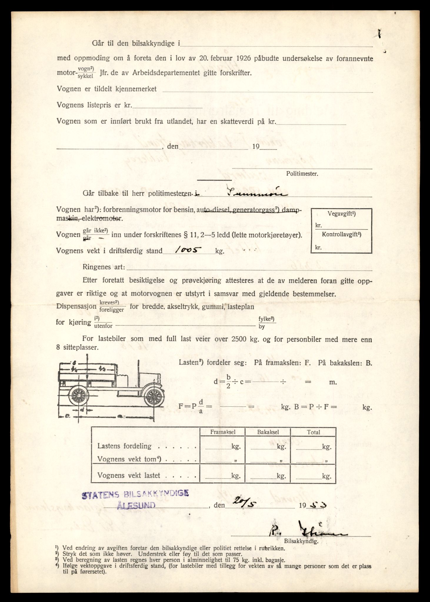 Møre og Romsdal vegkontor - Ålesund trafikkstasjon, AV/SAT-A-4099/F/Fe/L0034: Registreringskort for kjøretøy T 12500 - T 12652, 1927-1998, p. 1613
