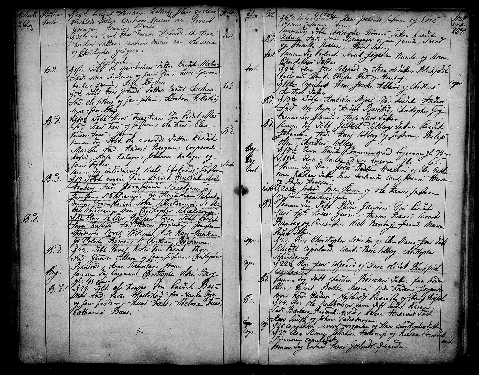 Botne kirkebøker, SAKO/A-340/F/Fa/L0001a: Parish register (official) no. I 1A, 1707-1778, p. 266-267