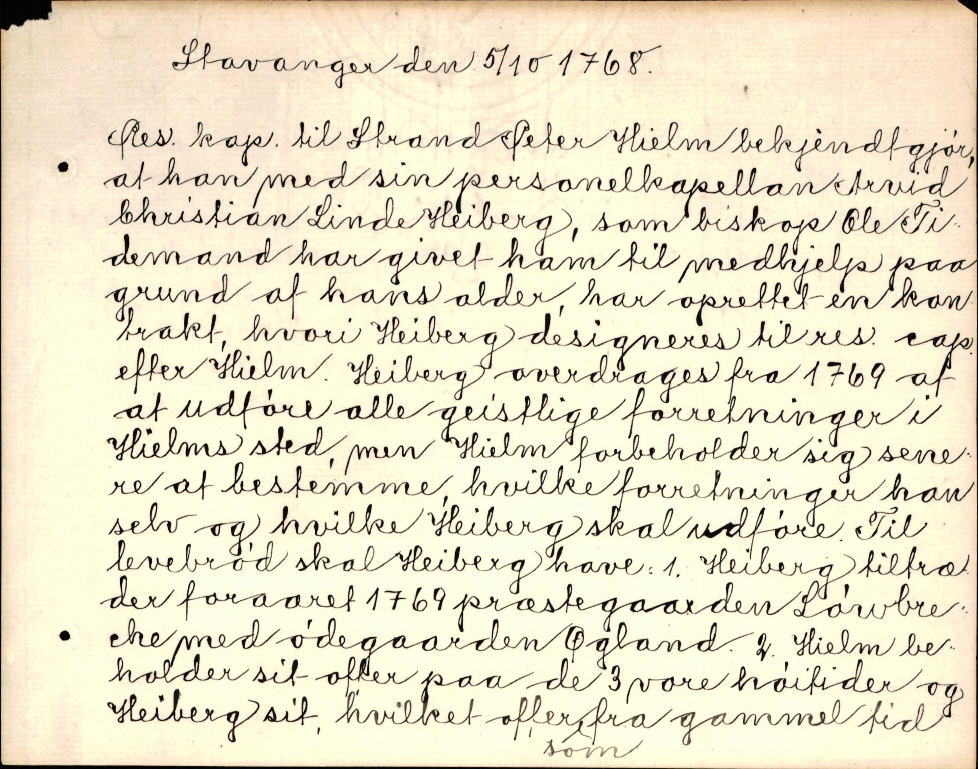 Riksarkivets diplomsamling, AV/RA-EA-5965/F35/F35k/L0003: Regestsedler: Prestearkiver fra Telemark, Agder, Vestlandet og Trøndelag, p. 337