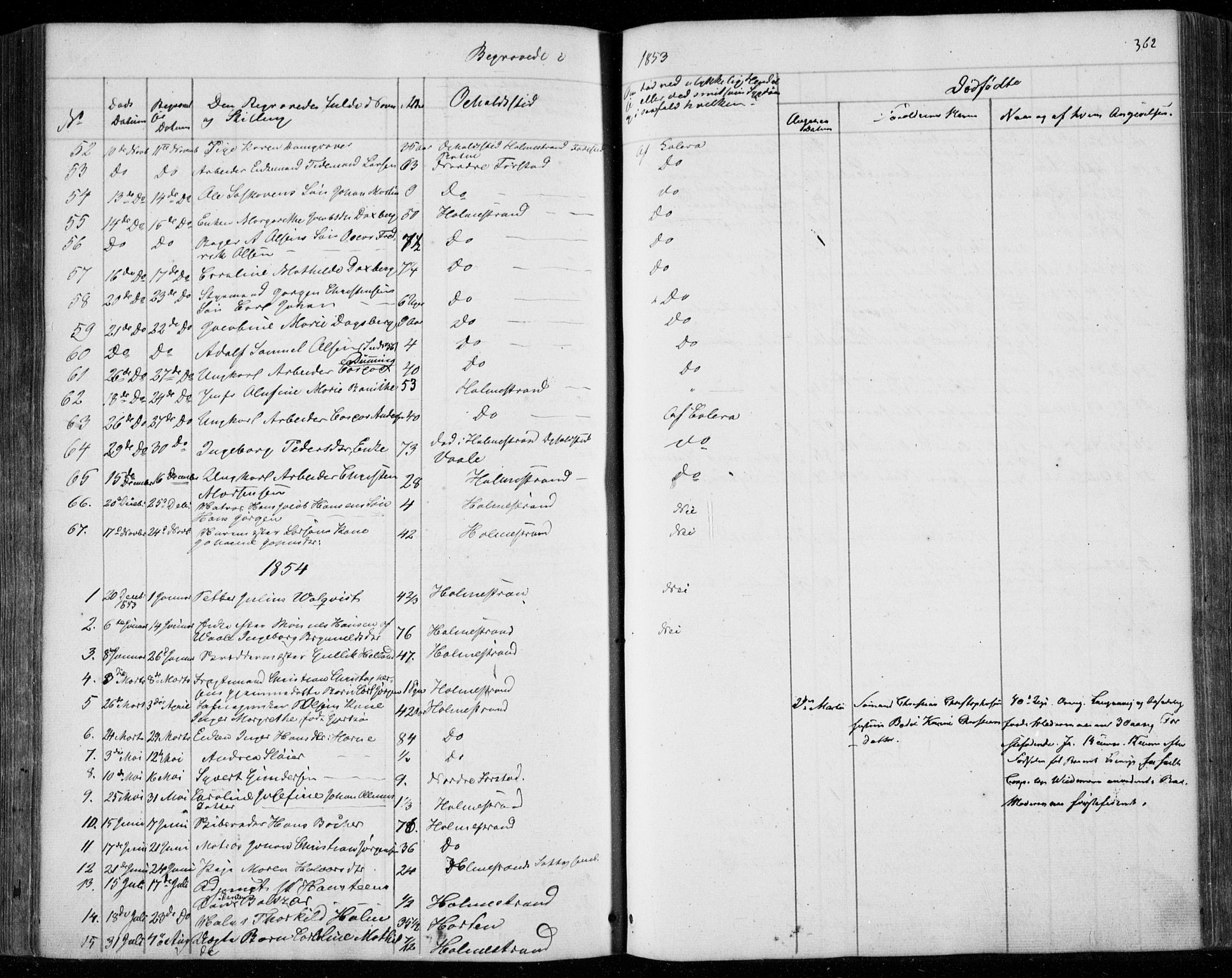 Holmestrand kirkebøker, AV/SAKO-A-346/F/Fa/L0002: Parish register (official) no. 2, 1840-1866, p. 362