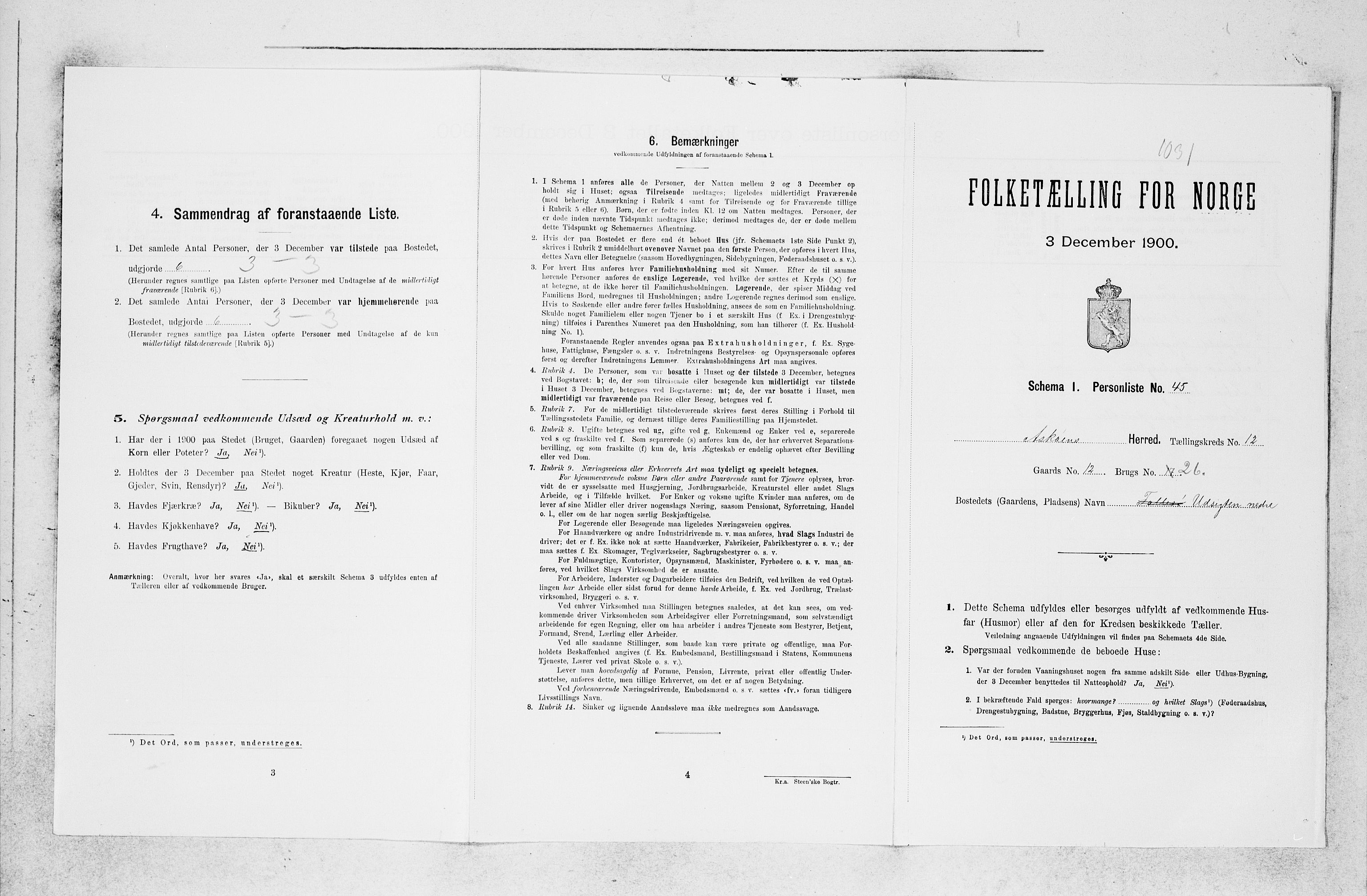 SAB, 1900 census for Askøy, 1900, p. 1679