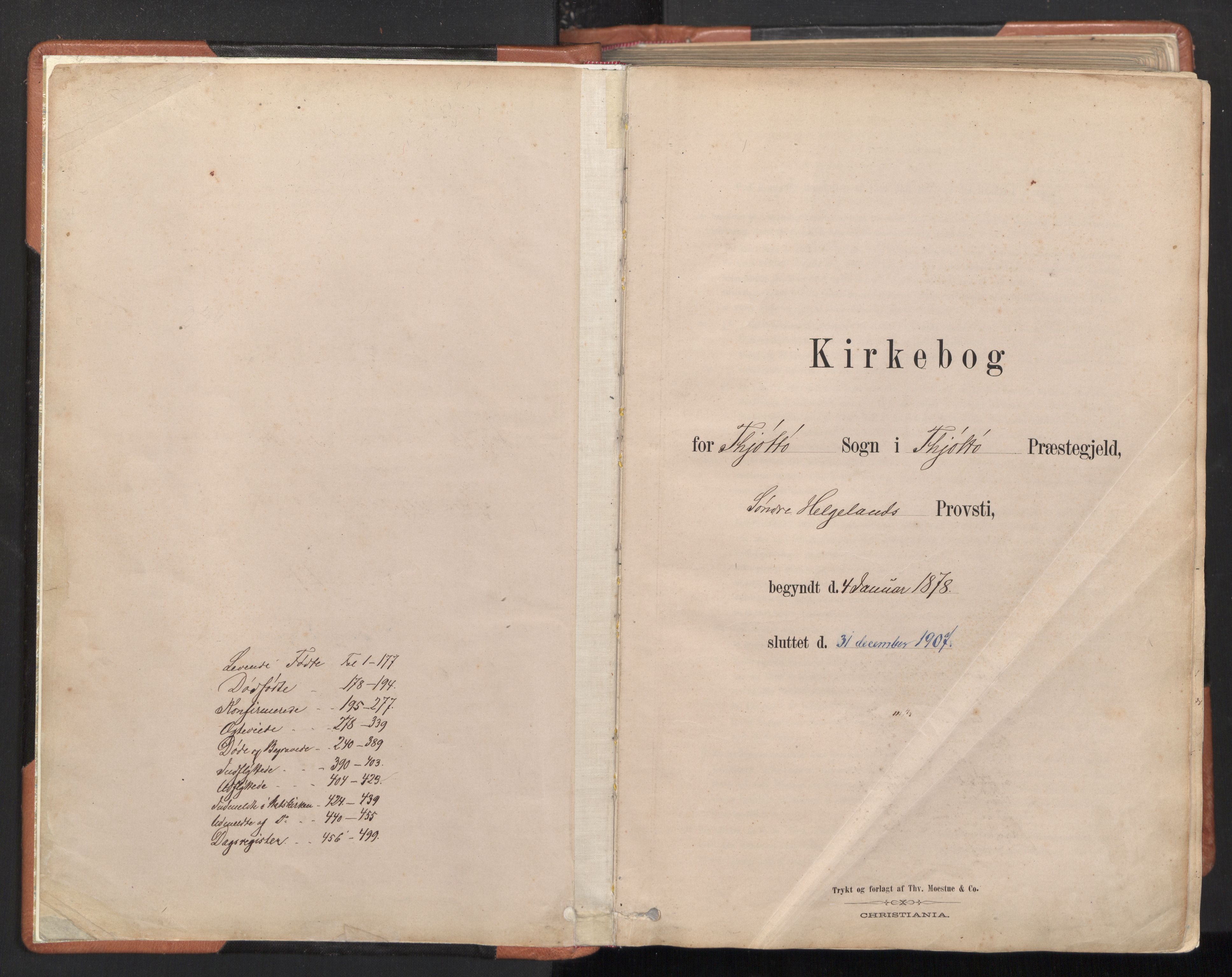 Ministerialprotokoller, klokkerbøker og fødselsregistre - Nordland, AV/SAT-A-1459/817/L0264: Parish register (official) no. 817A04, 1878-1907