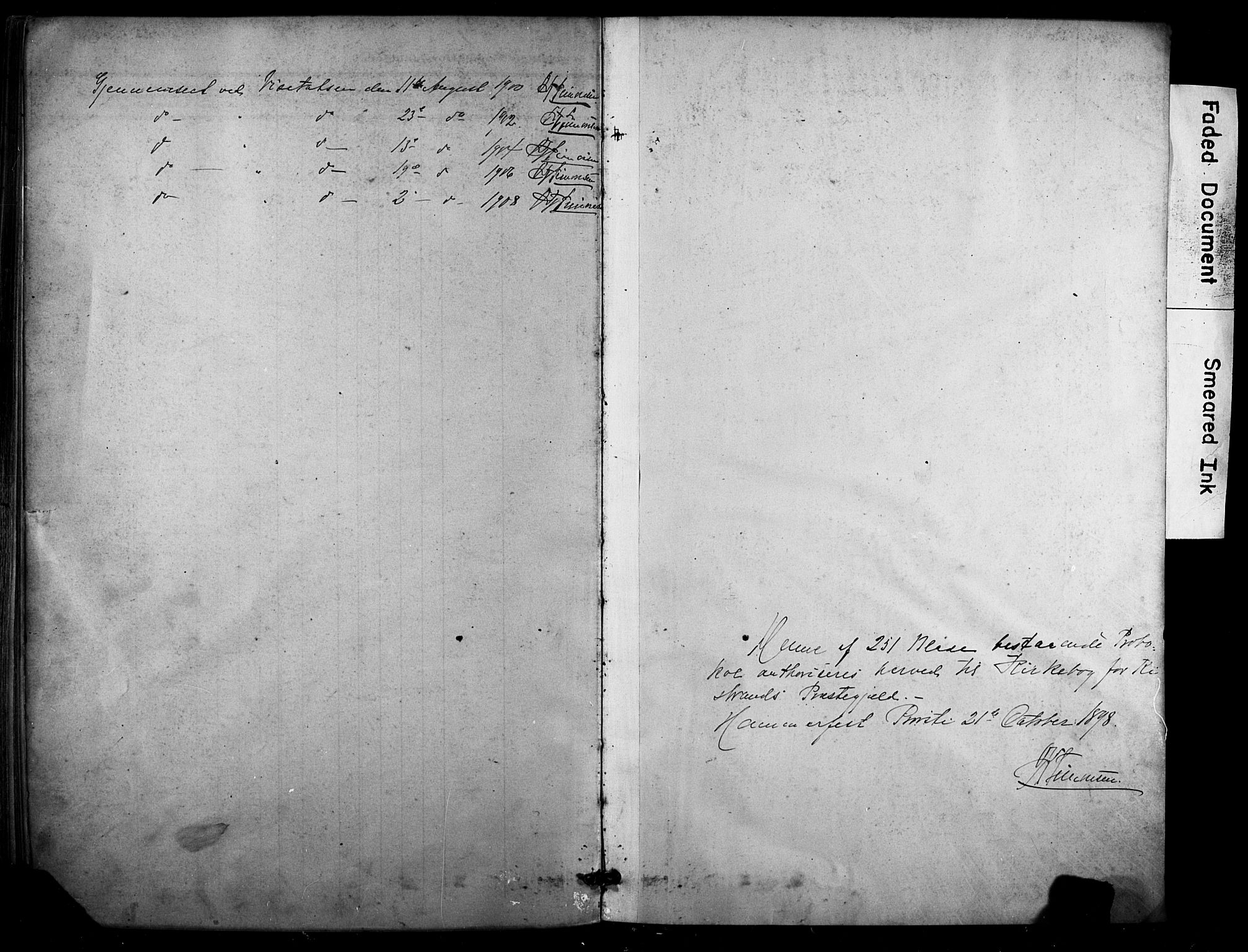 Kistrand/Porsanger sokneprestembete, SATØ/S-1351/H/Ha/L0013.kirke: Parish register (official) no. 13, 1899-1907